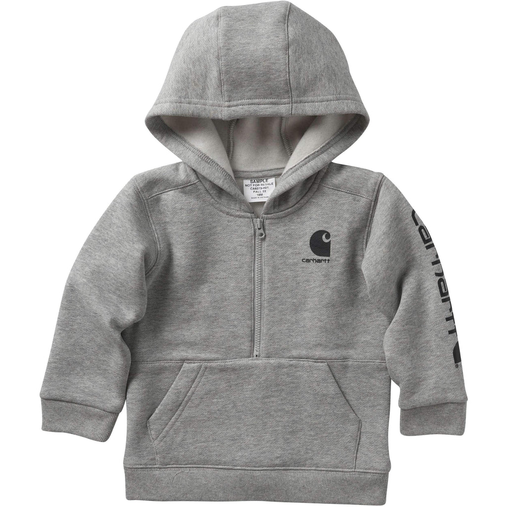 Boys' long-sleeve half-zip sweatshirt (baby/toddler)
