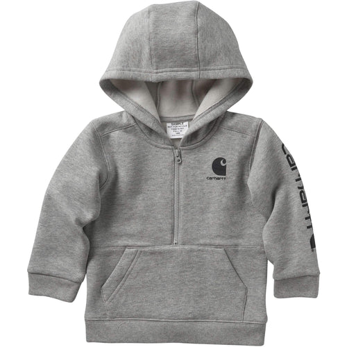 Boys' long-sleeve half-zip sweatshirt (baby/toddler)