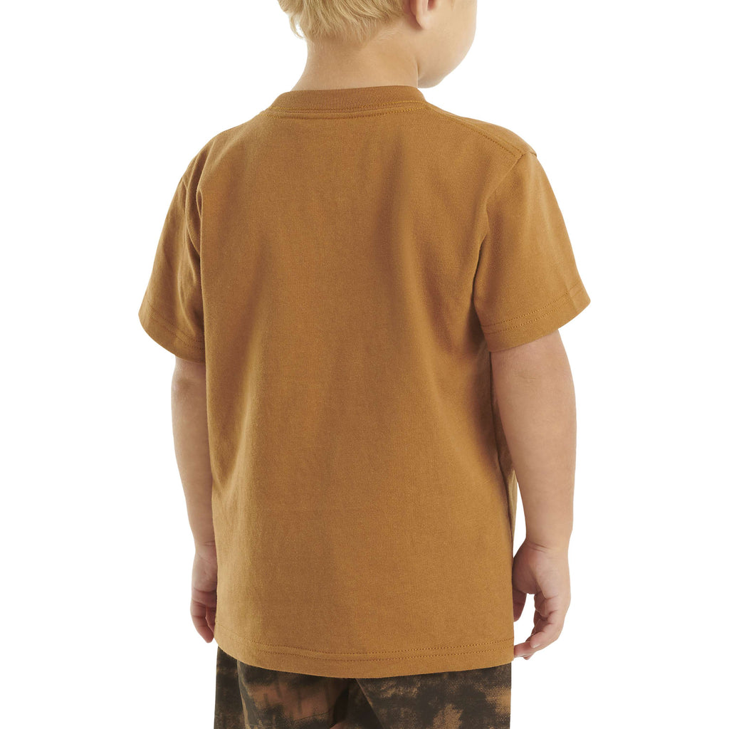 Kids' short sleeve pocket t-shirt (toddler/child/youth)