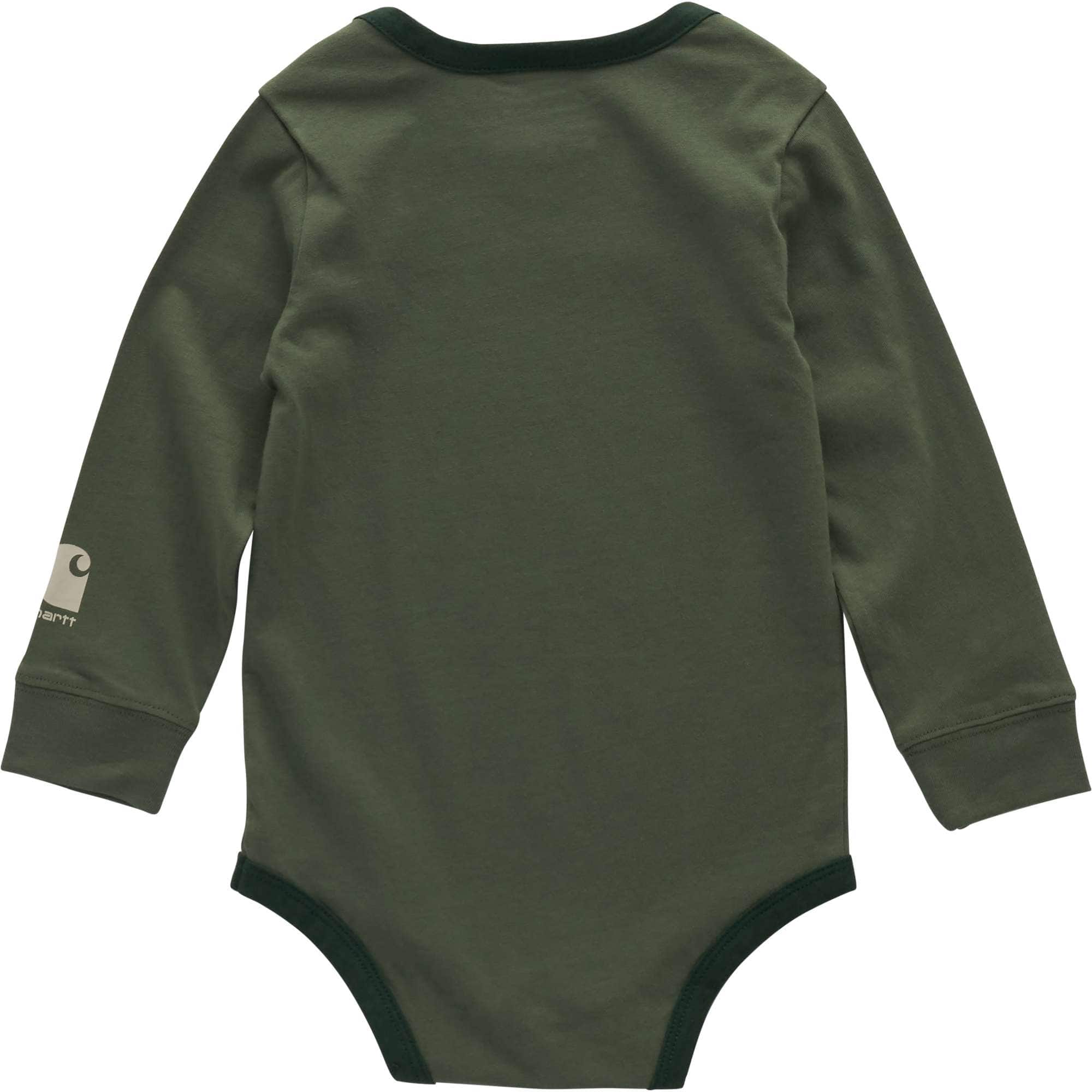 Boys' long sleeve dog bodysuit (baby)