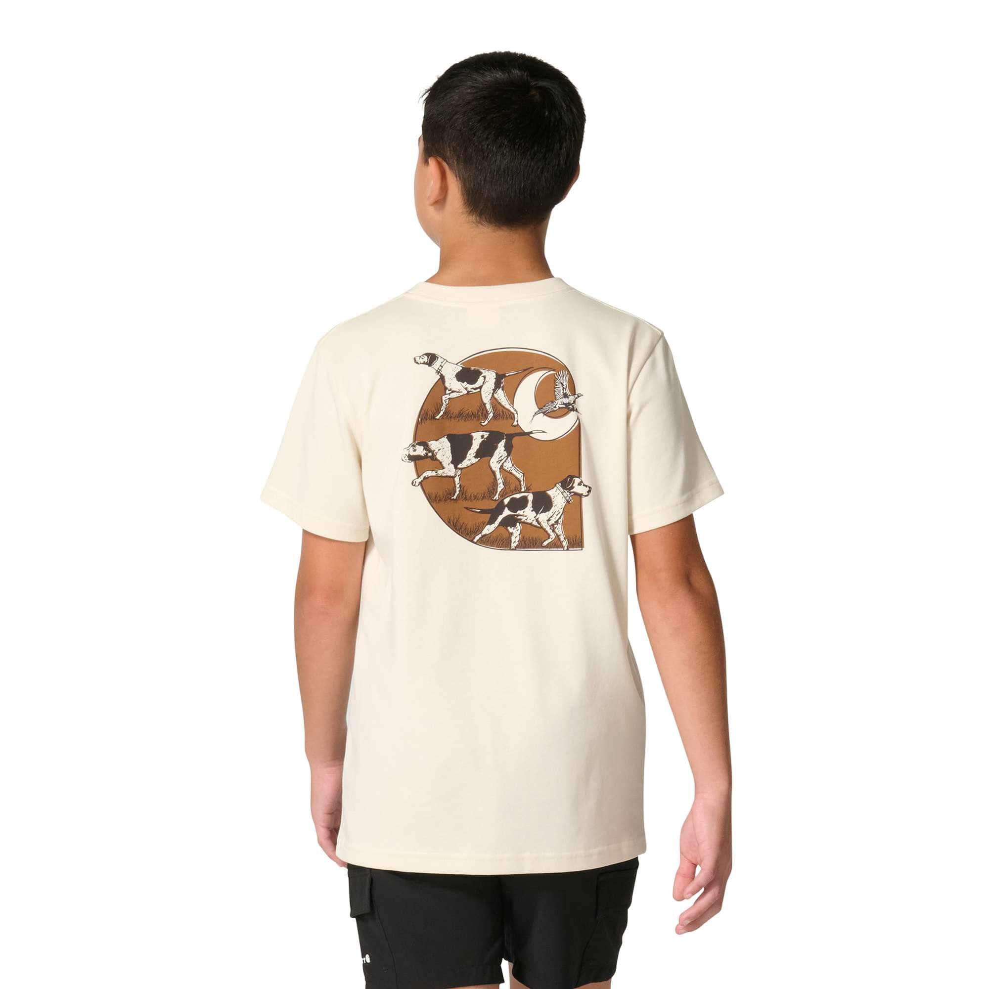 Boys' short sleeve dog tee (child/youth)