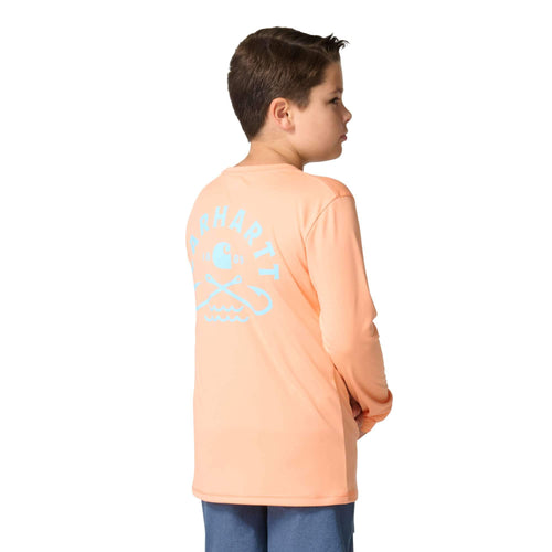 Boys' long sleeve force sun defender™ tee (child/youth)