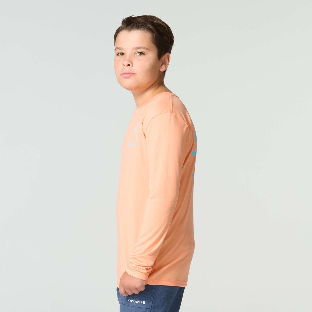 Boys' long sleeve force sun defender™ tee (child/youth)