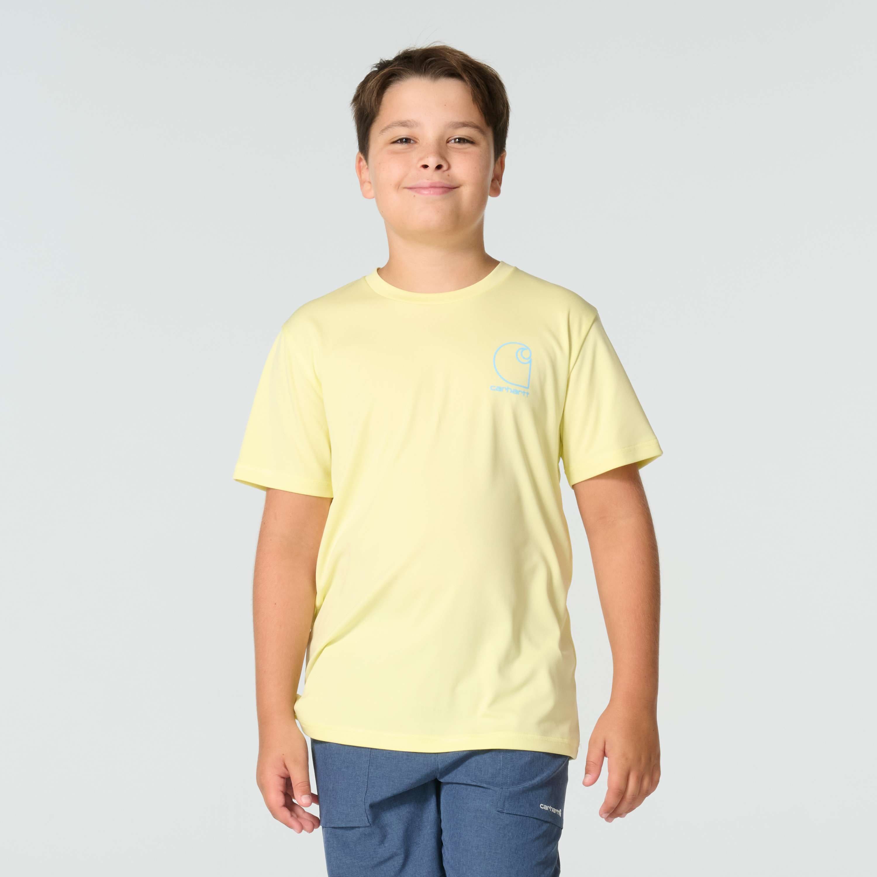 Boys' short sleeve force sun defender™ heather t-shirt (child/toddler)