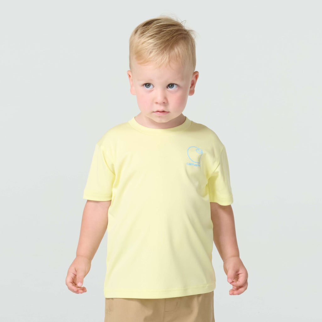 Boys' short sleeve force sun defender™ heather t-shirt (child/toddler)