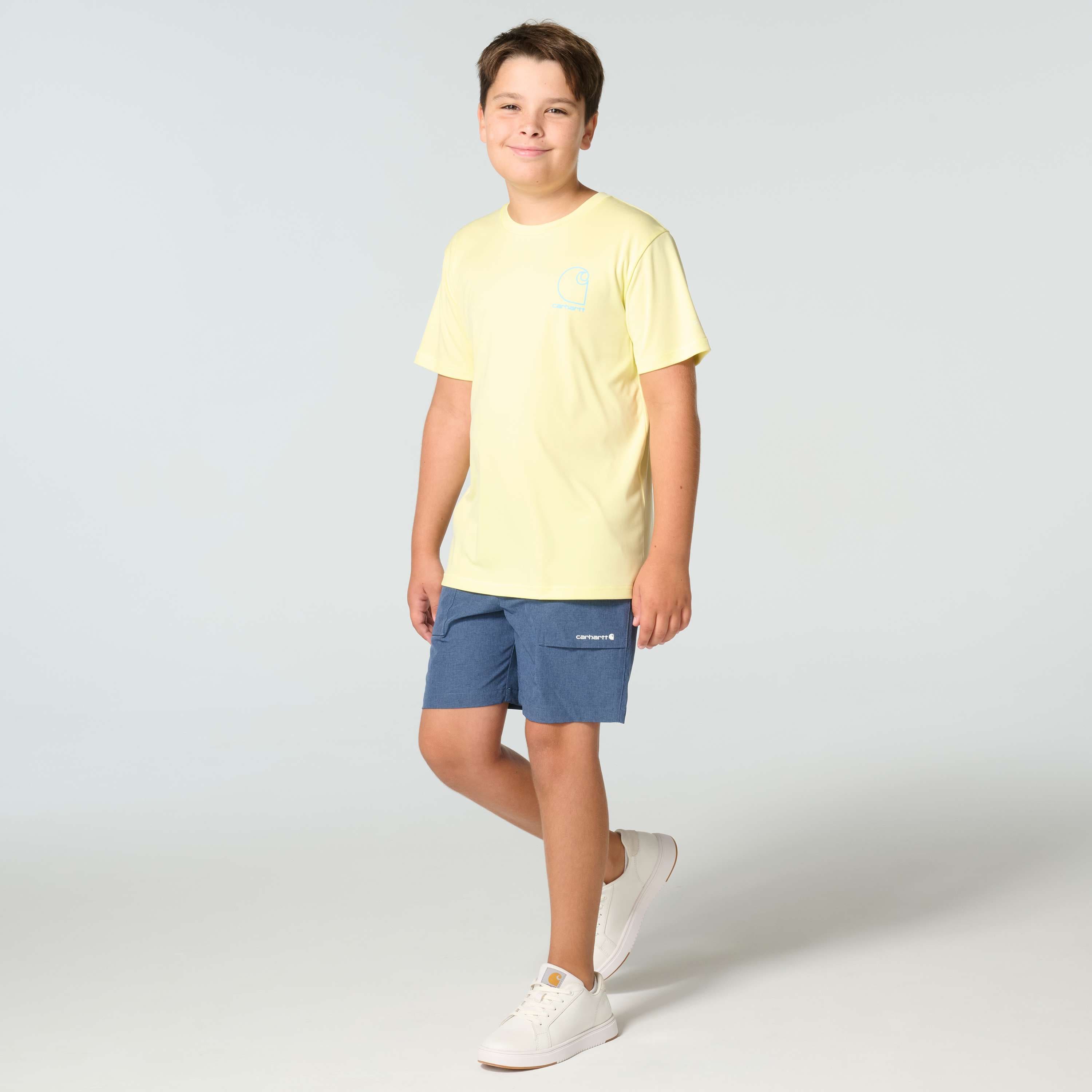 Boys' short sleeve force sun defender™ heather t-shirt (child/toddler)