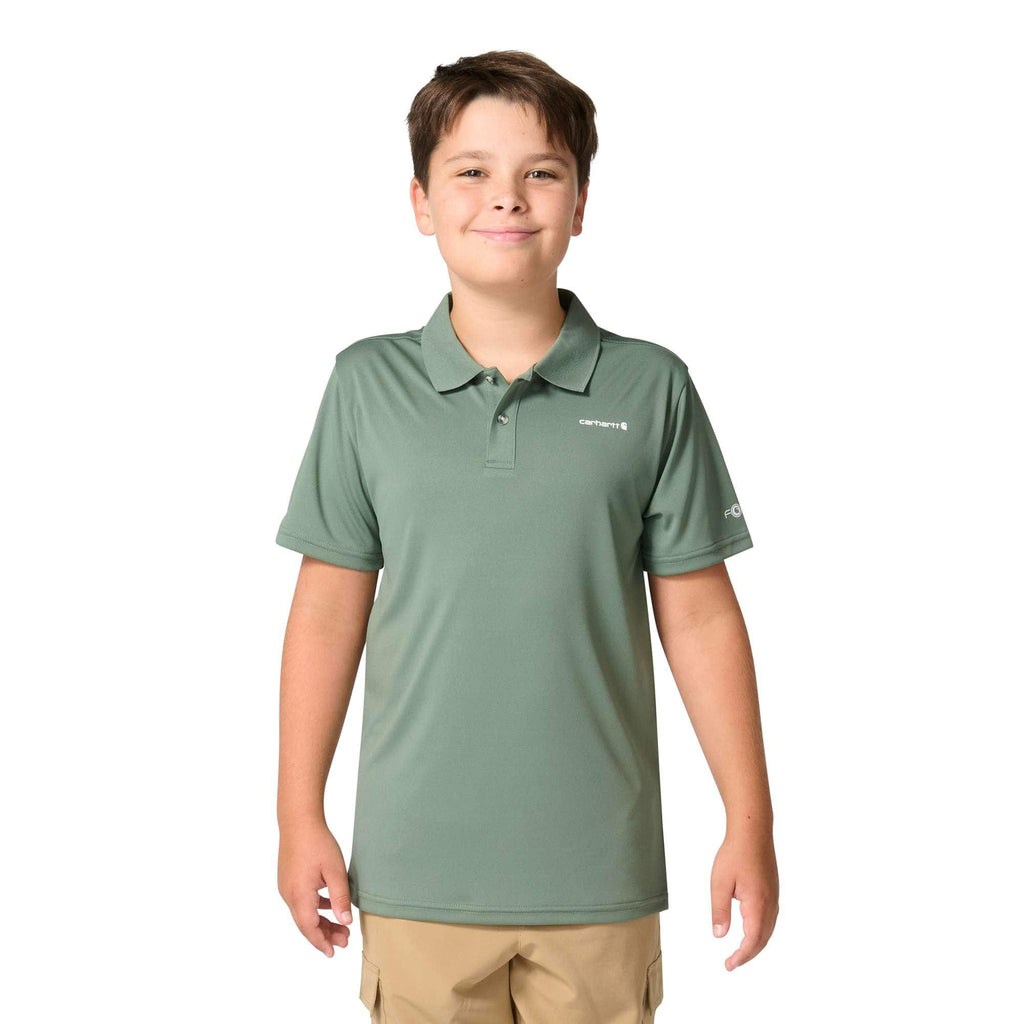 Boys' short sleeve force sun defender™ polo (child/toddler)
