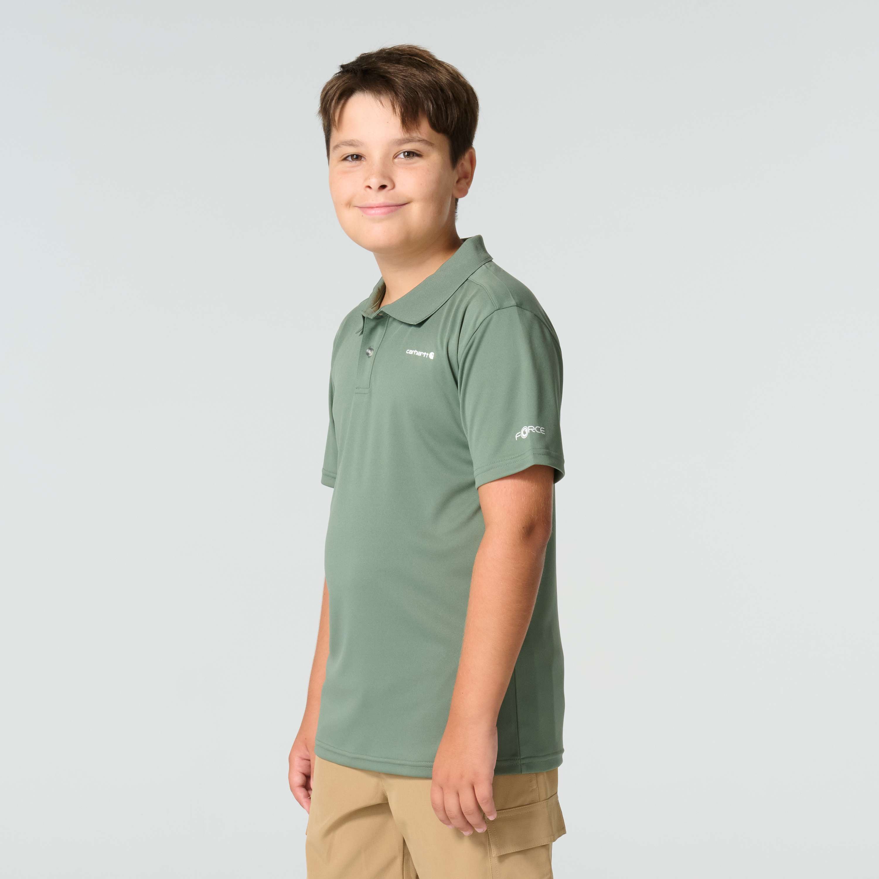Boys' short sleeve force sun defender™ polo (child/toddler)