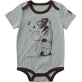 Boys' short sleeve dog bodysuit (baby)