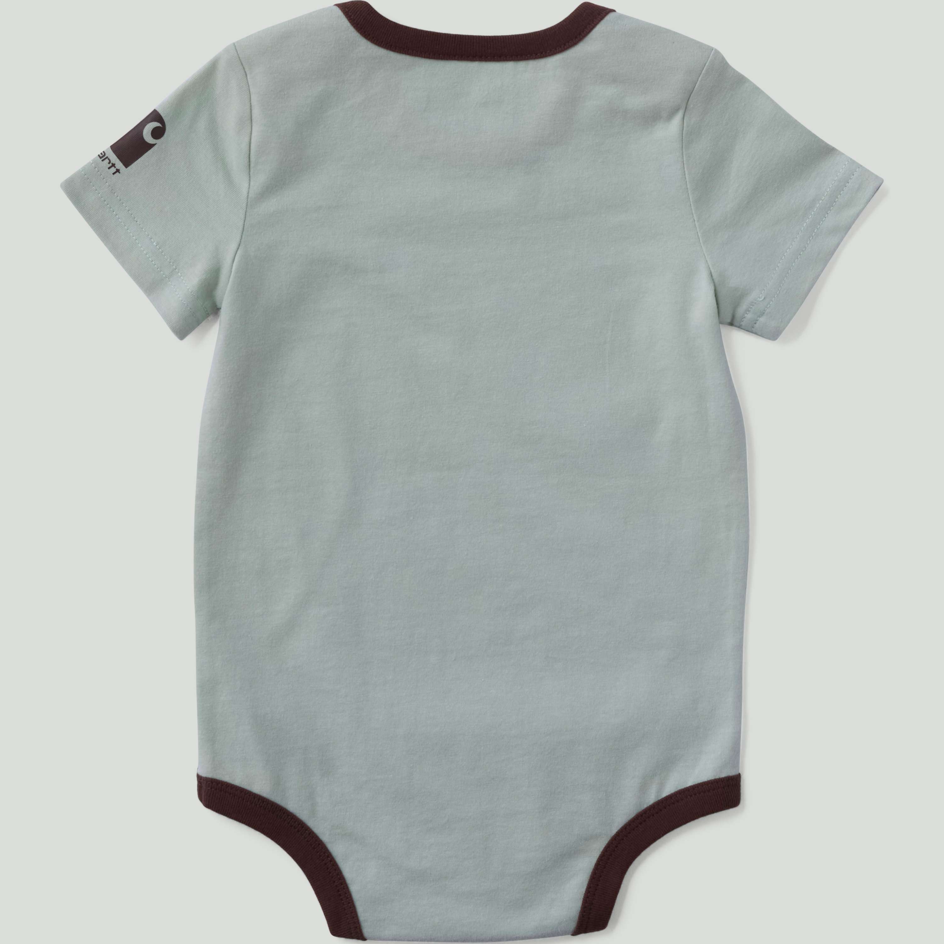 Boys' short sleeve dog bodysuit (baby)