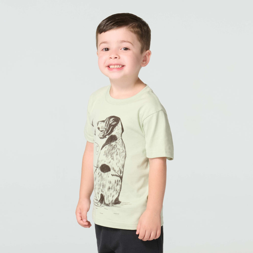 Boys' short sleeve dog tee (child/toddler)