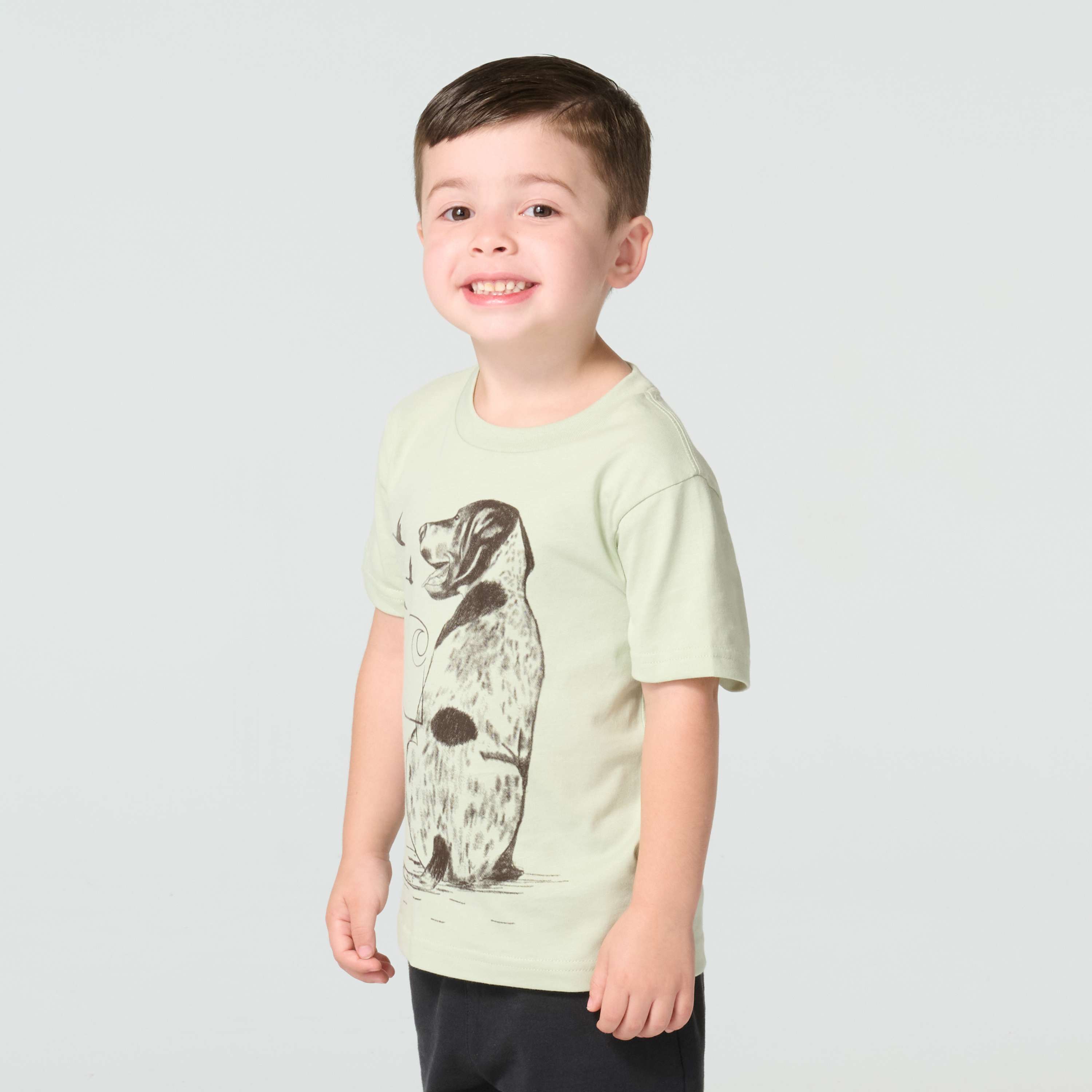 Boys' short sleeve dog tee (child/toddler)