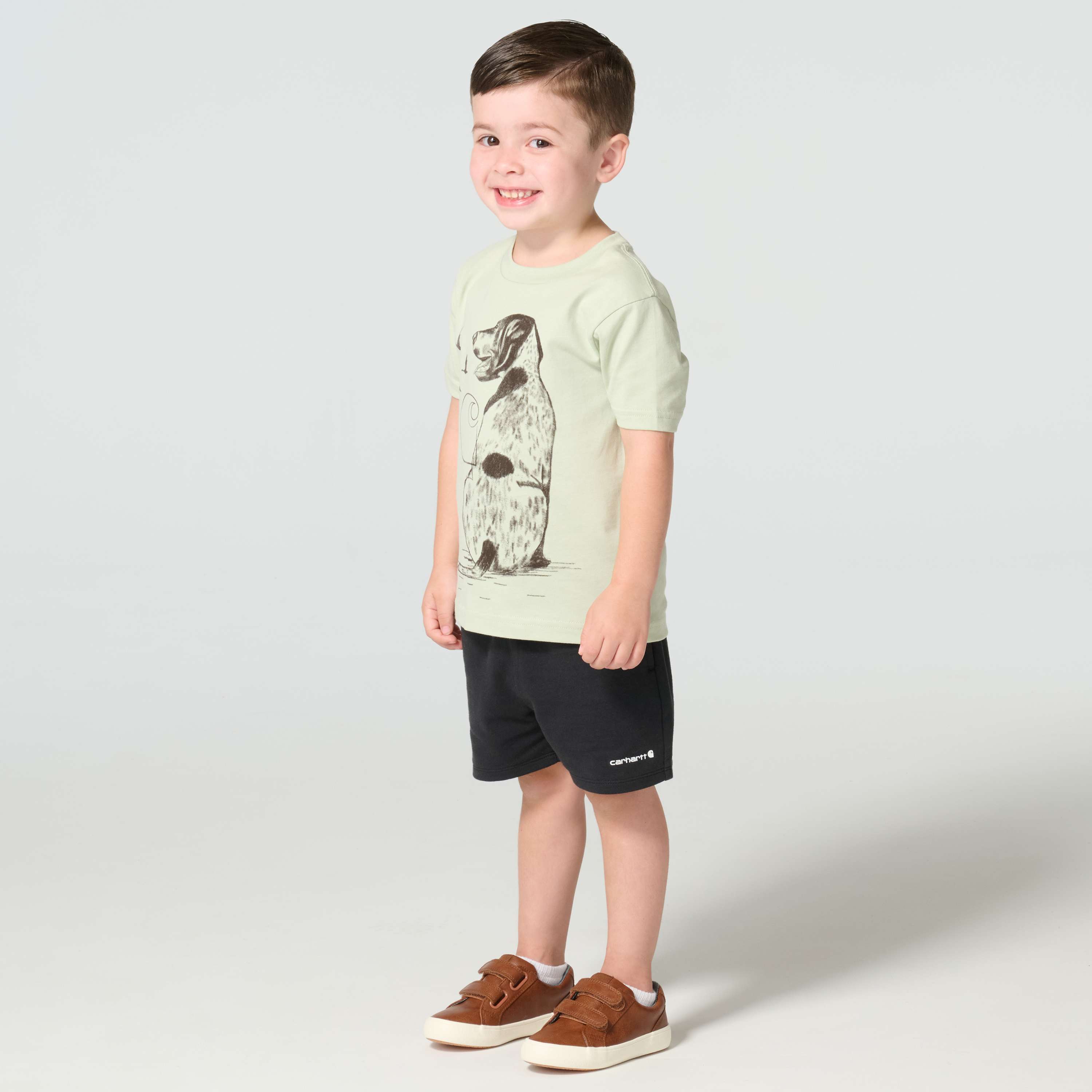 Boys' short sleeve dog tee (child/toddler)