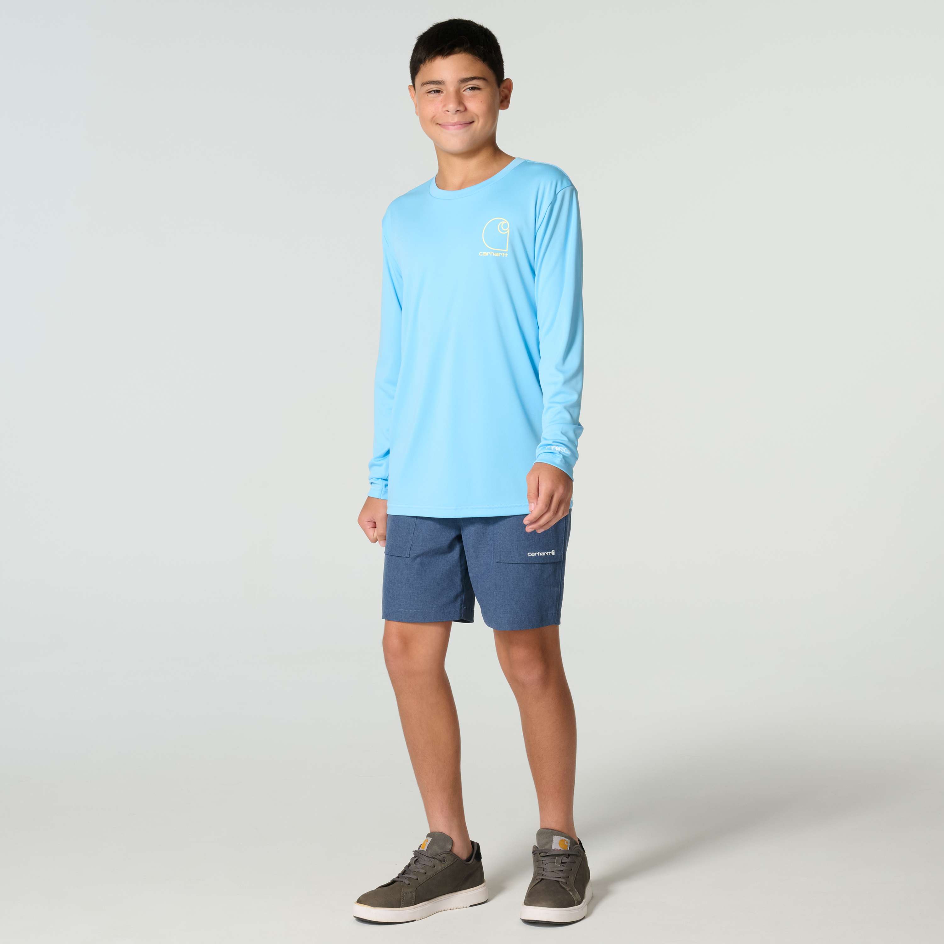 Boys' long sleeve force sun defender™ tee (child/youth)