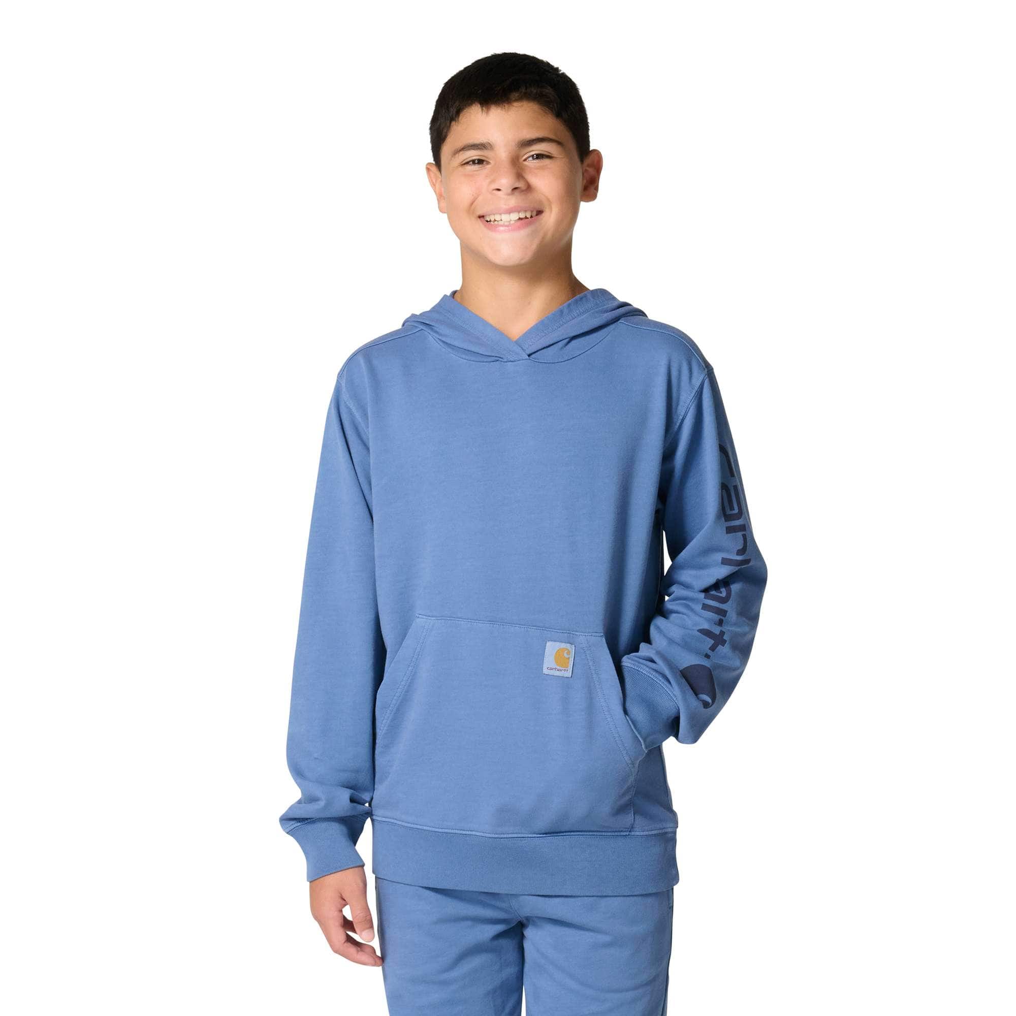 Boys' long sleeve re-engineered garment dye sweatshirt (child/youth)