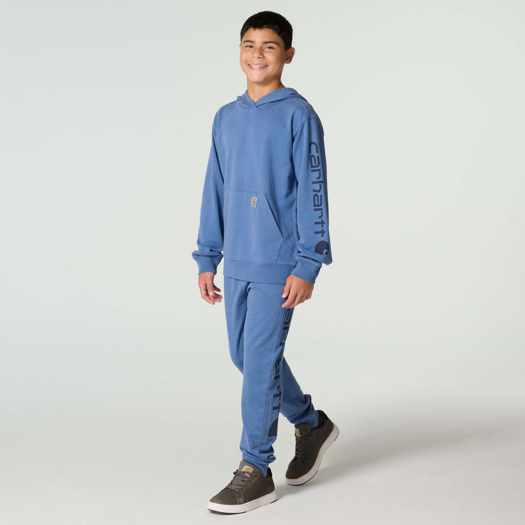 Boys' long sleeve re-engineered garment dye sweatshirt (child/youth)