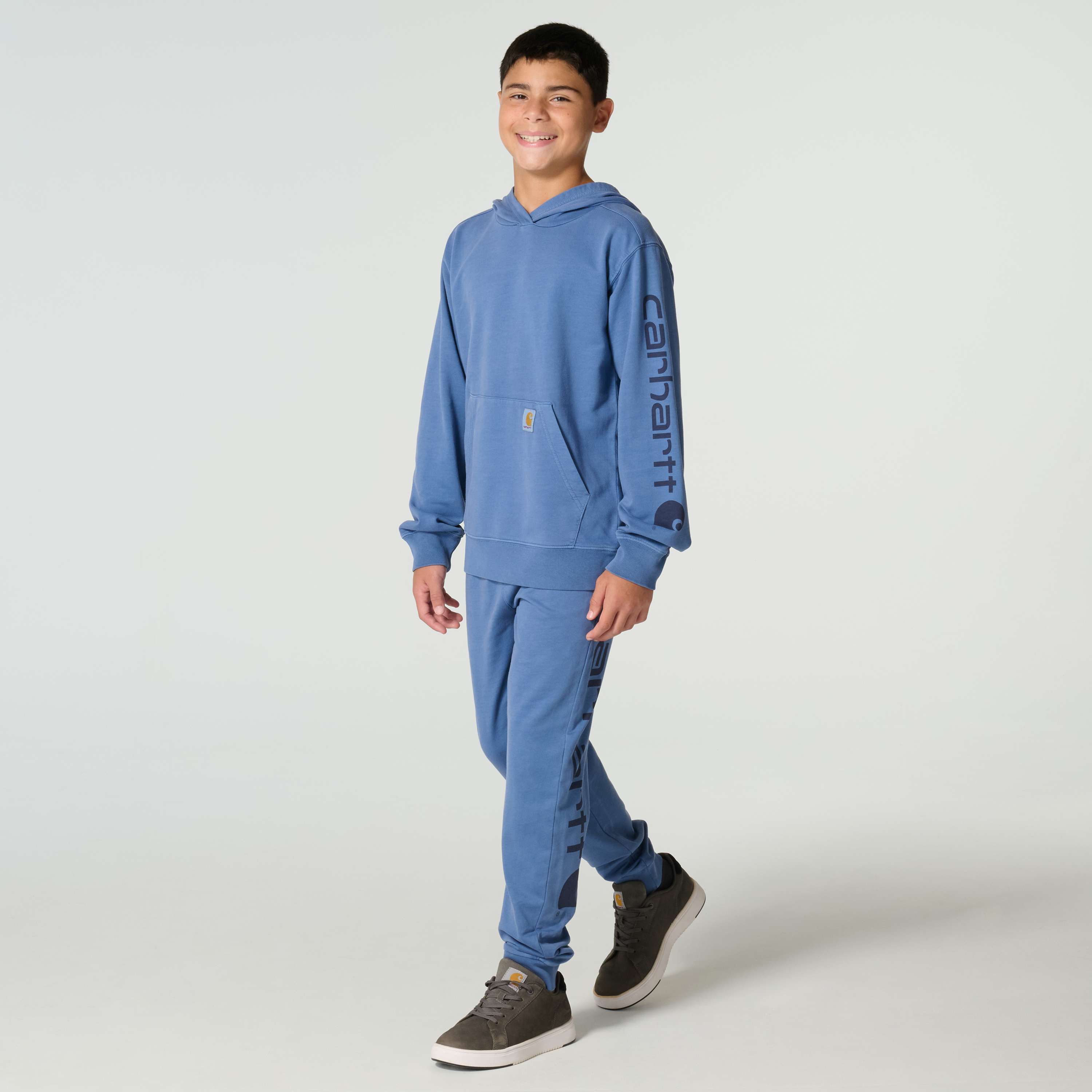 Boys' long sleeve re-engineered garment dye sweatshirt (child/youth)