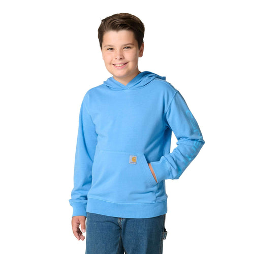 Boys' long sleeve re-engineered garment dye sweatshirt (child/youth)