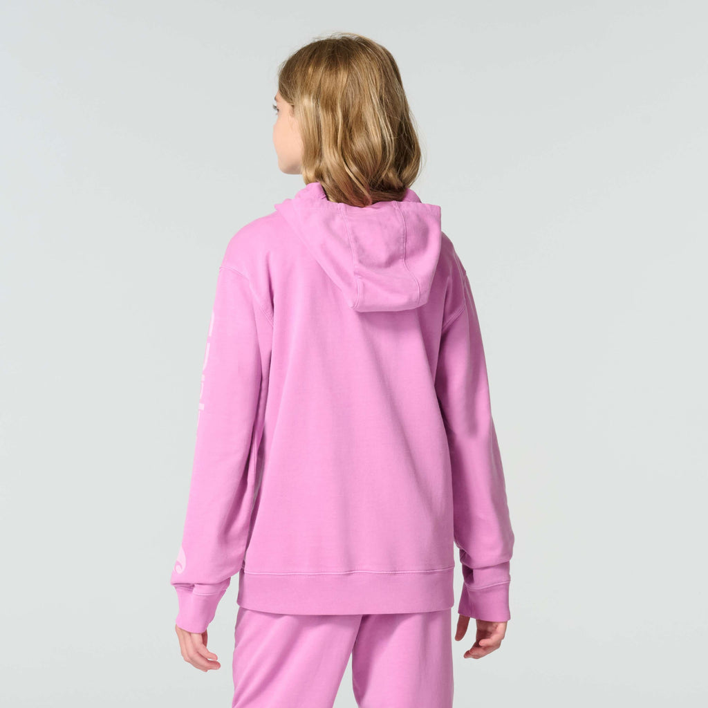 Girls' long sleeve re-engineered garment dye sweatshirt (child/youth)