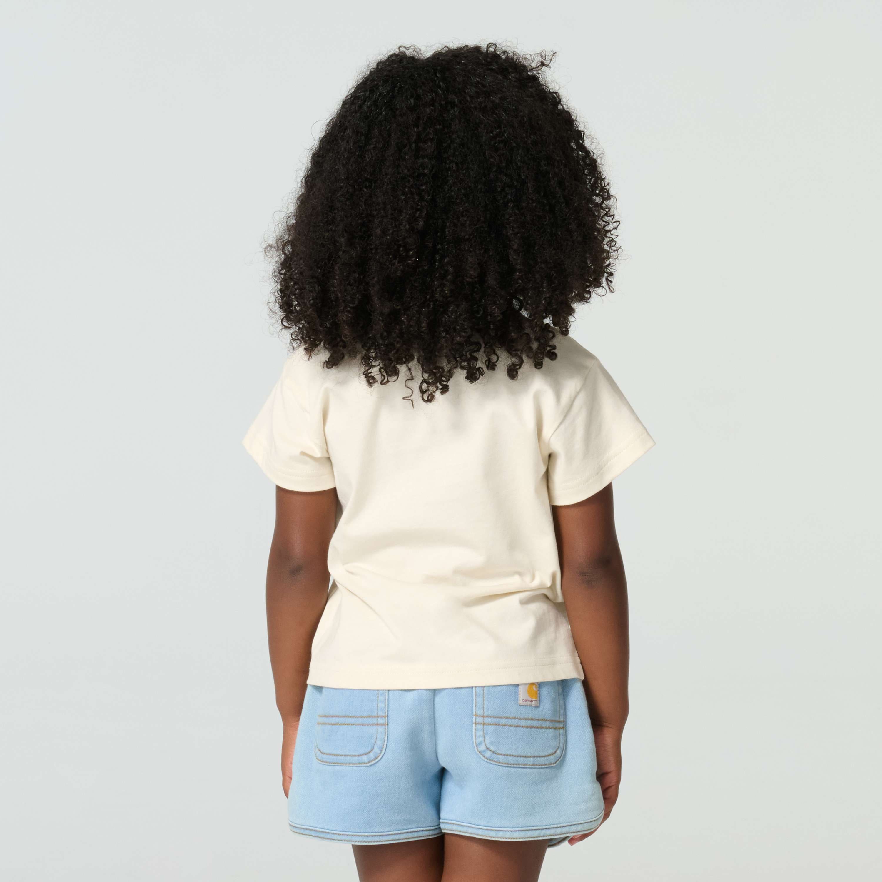 Girls' short sleeve garden pocket t-shirt (child/toddler/youth)