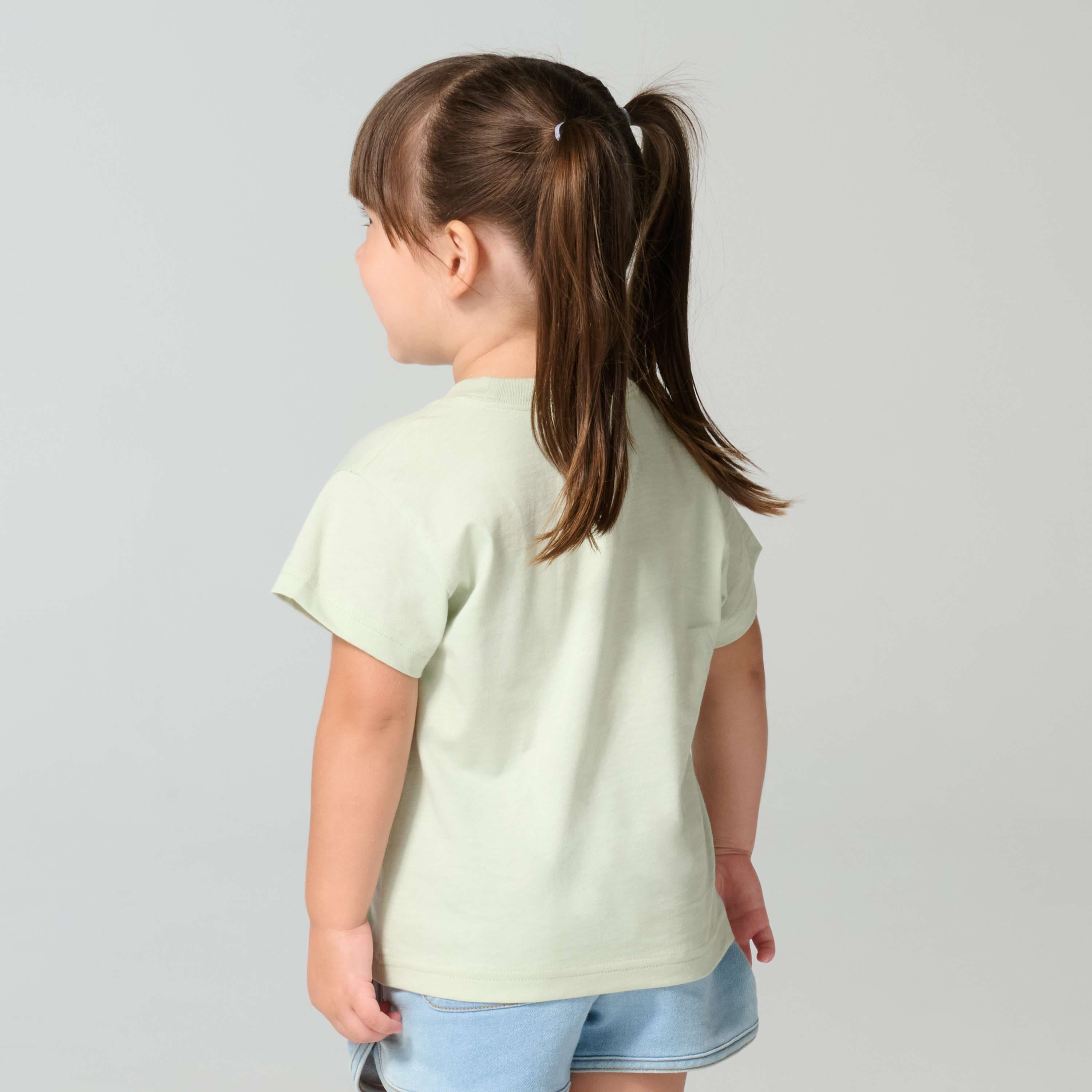 Girls' short sleeve garden pocket t-shirt (child/toddler/youth)