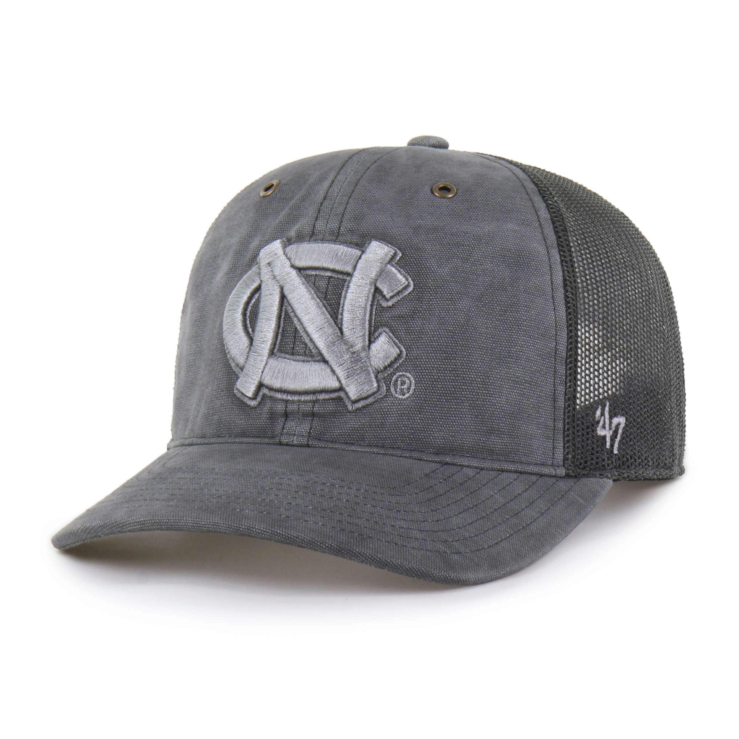North carolina tar heels unc '47 dyed trucker relaxed fit