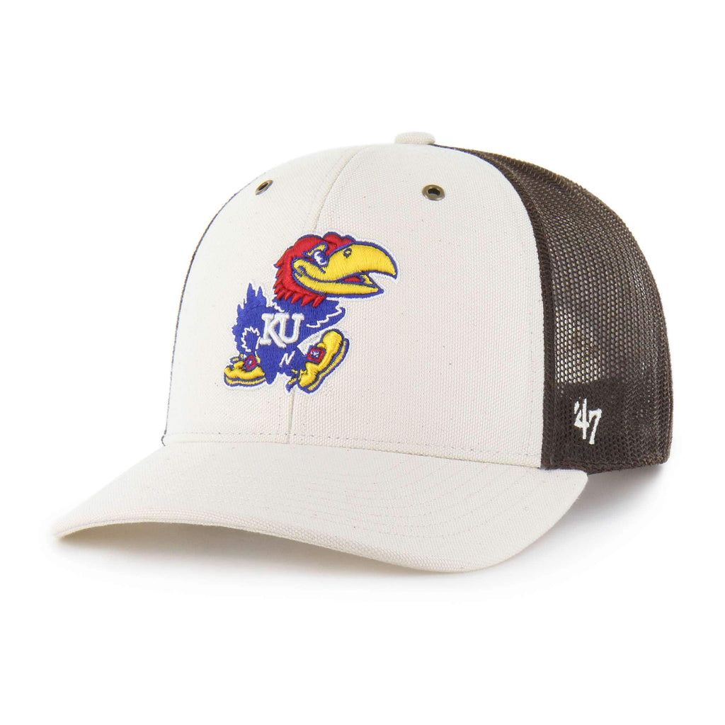 Kansas jayhawks '47 undyed trucker