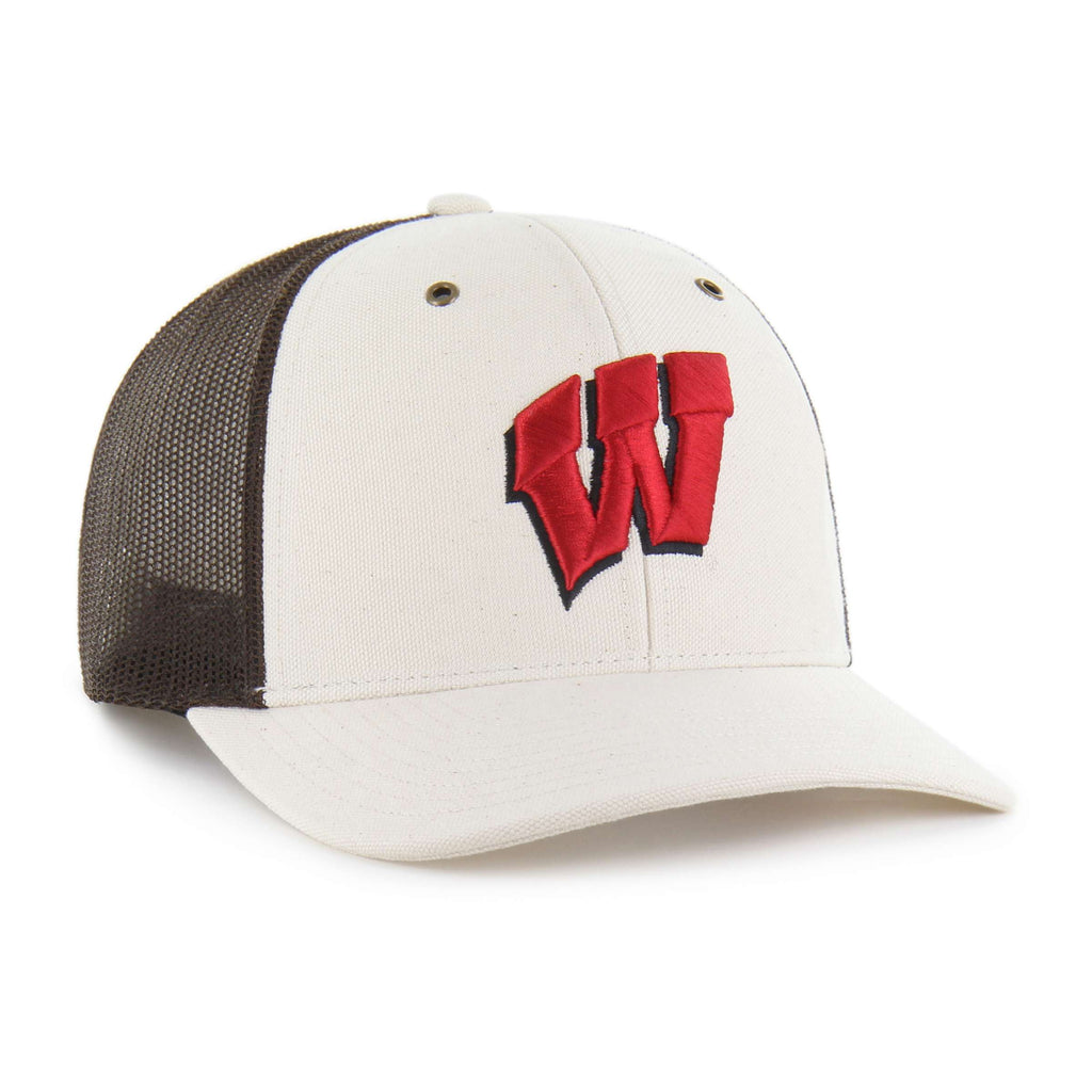 Wisconsin badgers '47 undyed trucker
