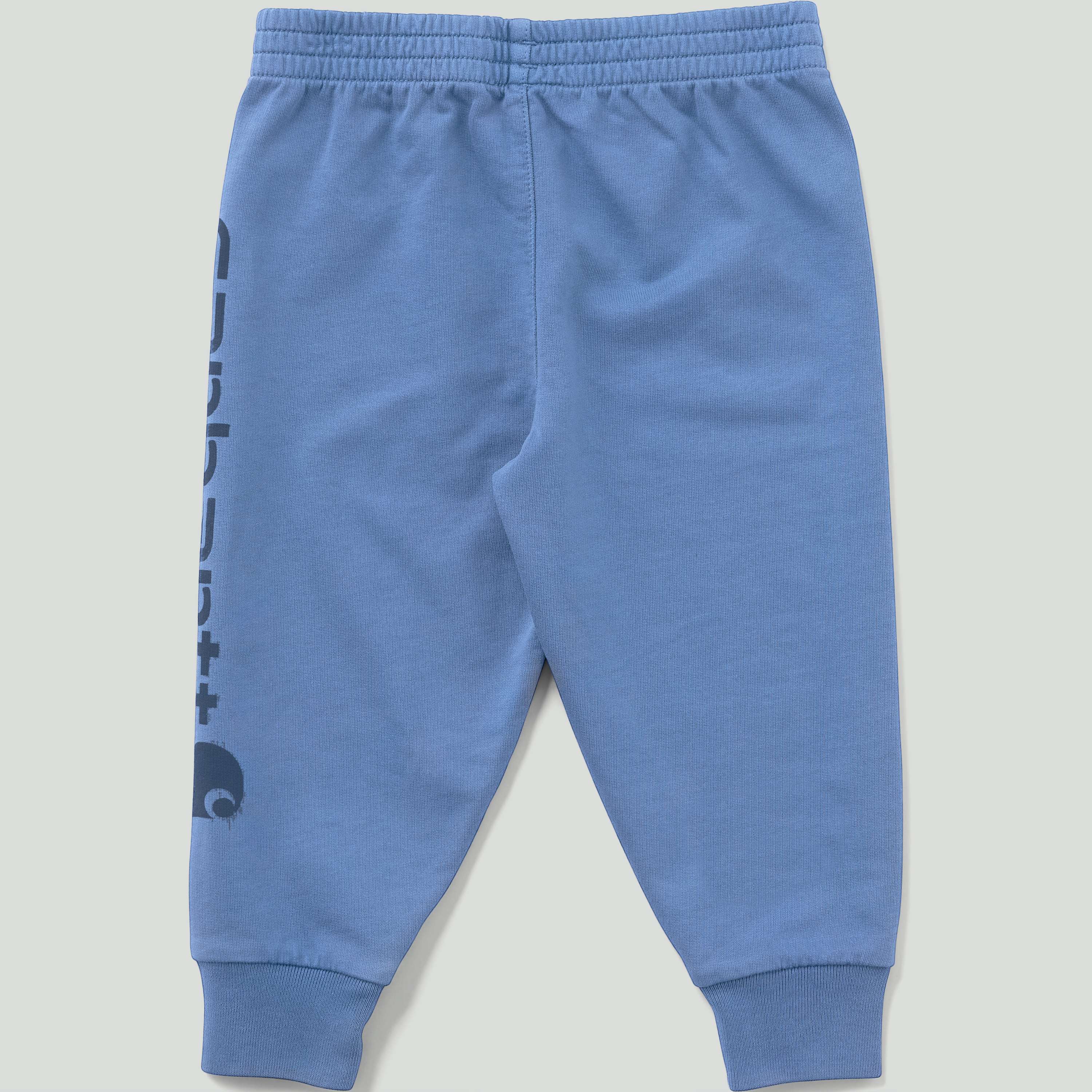 Boys' elastic waistband re-engineered garment dye logo sweatpant (baby/toddler)