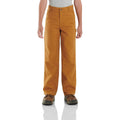 Boys' canvas dungaree flannel-lined (child/youth)