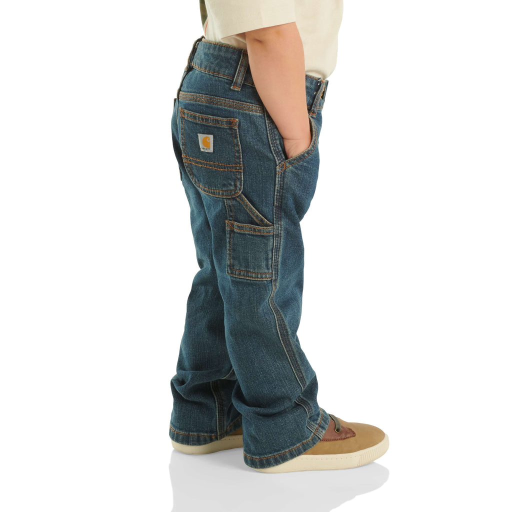 Boys' washed denim dungaree (baby/toddler)