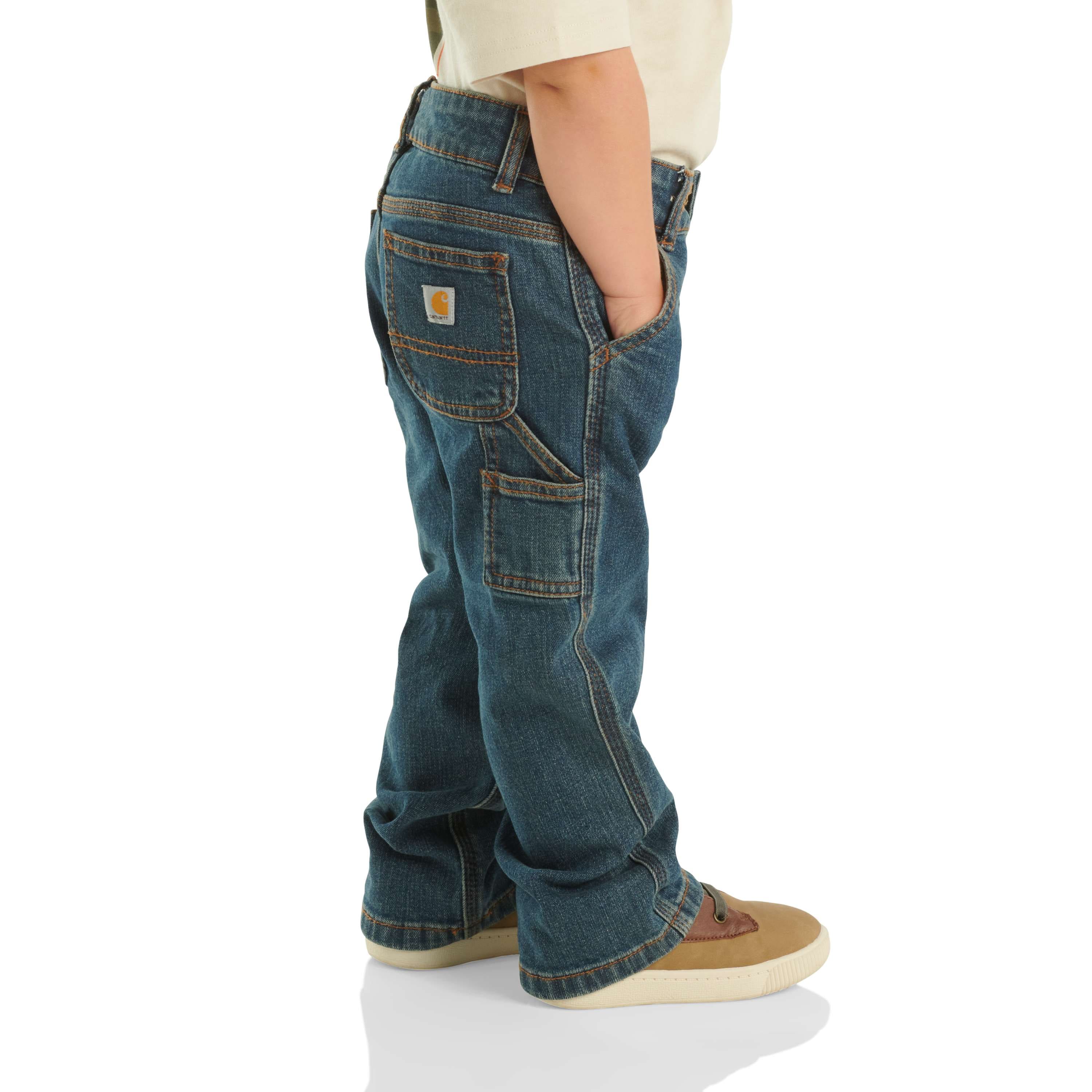 Boys' washed denim dungaree (baby/toddler)