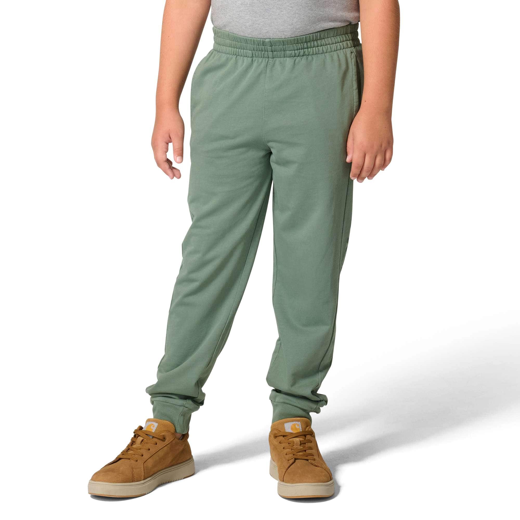 Boys' re-engineered garment dye logo sweatpants (child)