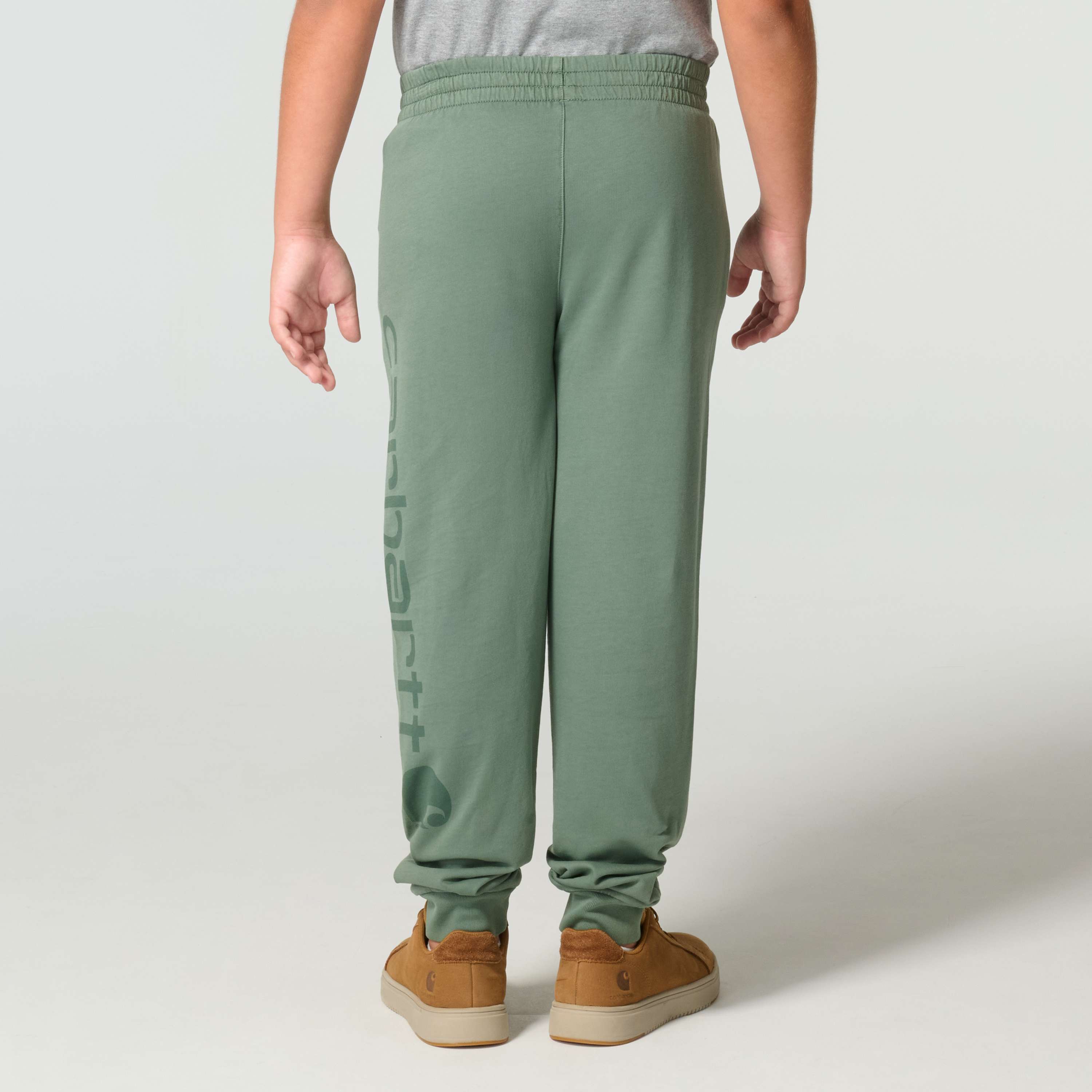 Boys' re-engineered garment dye logo sweatpants (child)