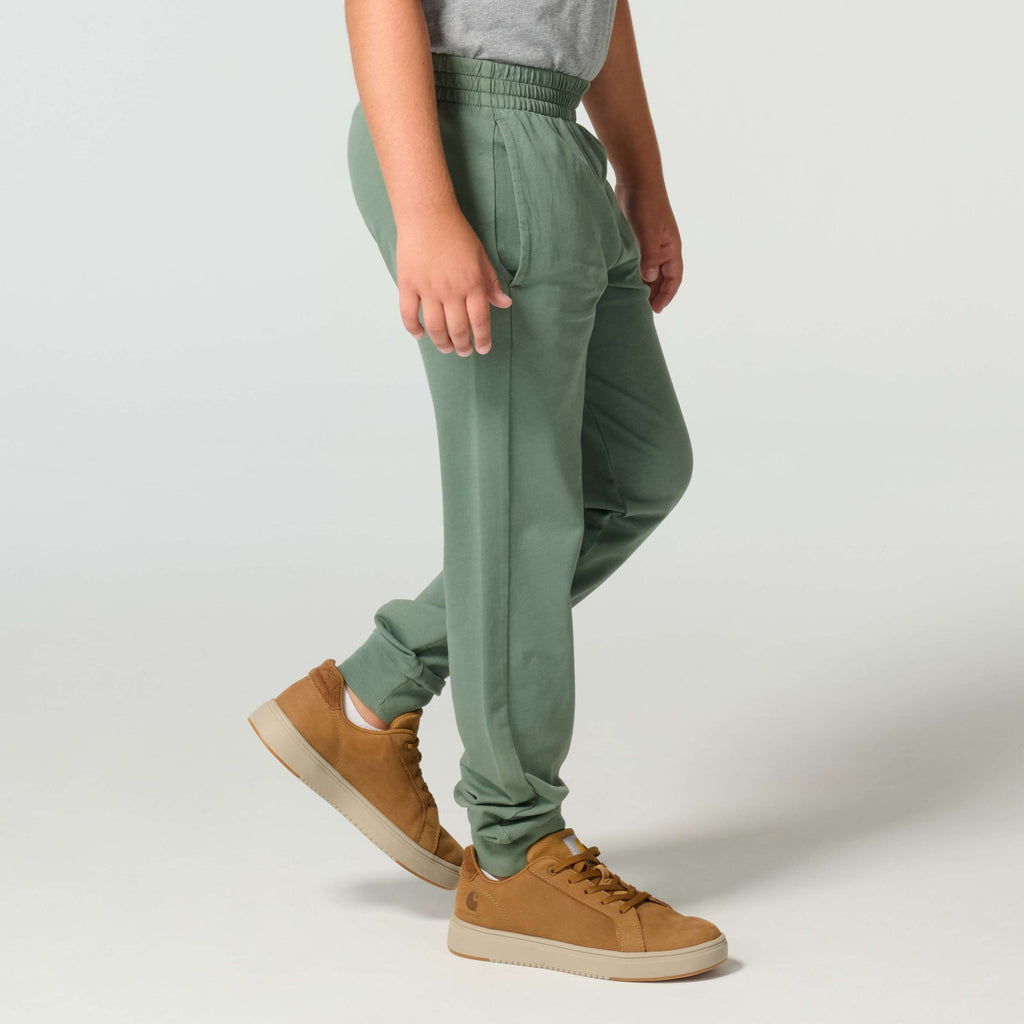 Boys' re-engineered garment dye logo sweatpants (child)