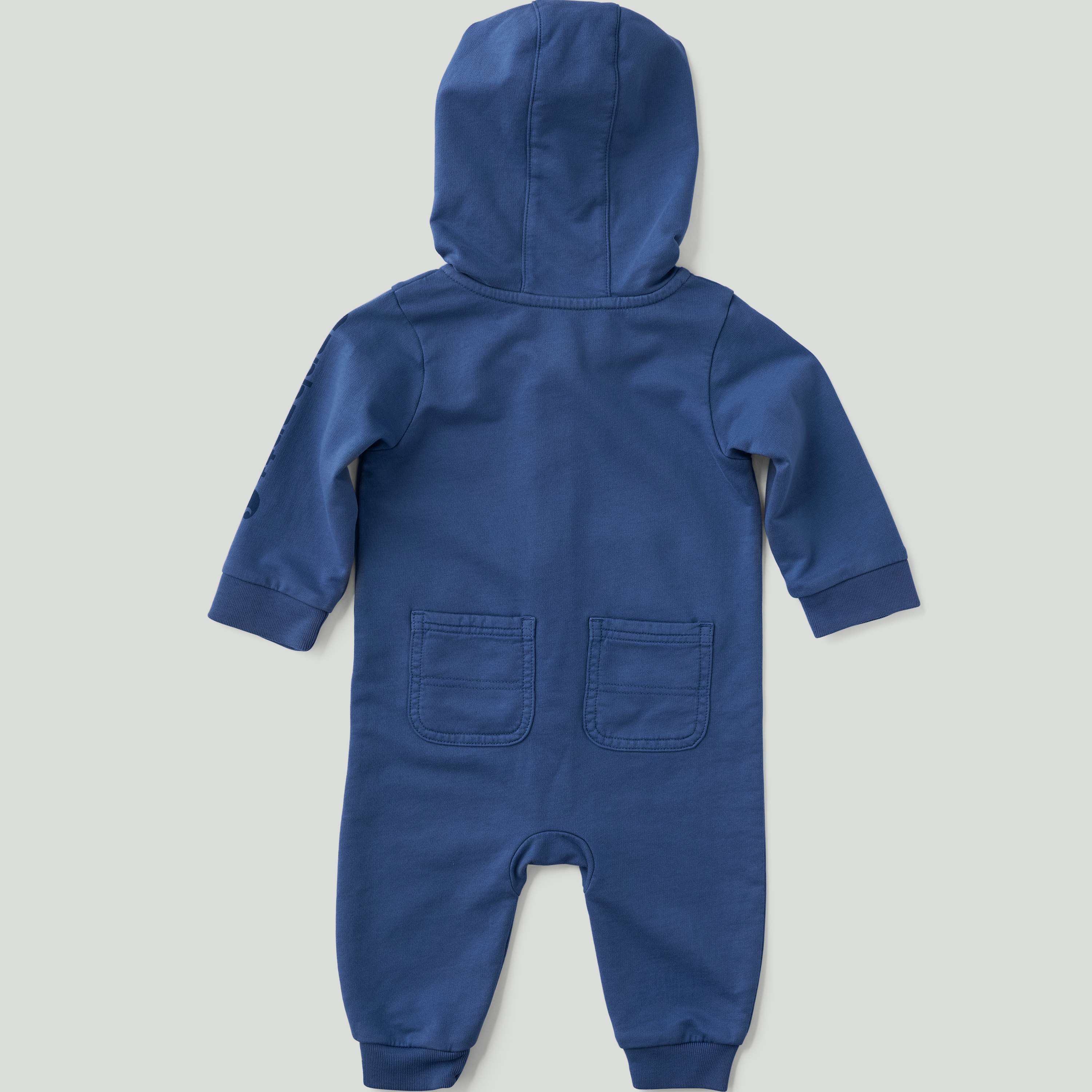 Boys' long sleeve re-engineered garment dye hooded coverall  (baby)