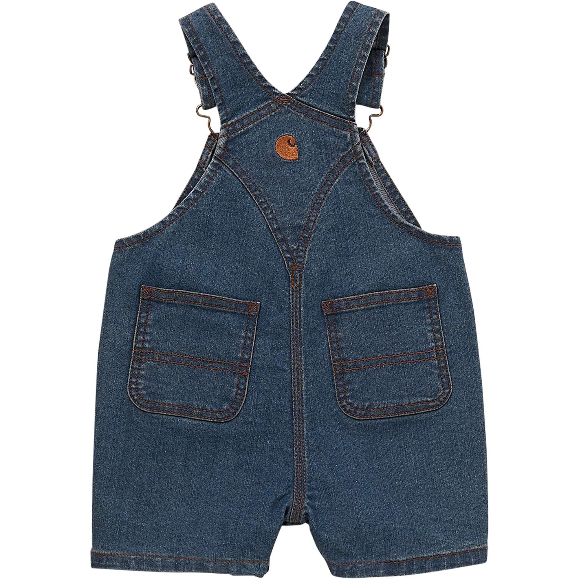 Kids' rugged flex® loose fit denim shortall (infant/toddler)