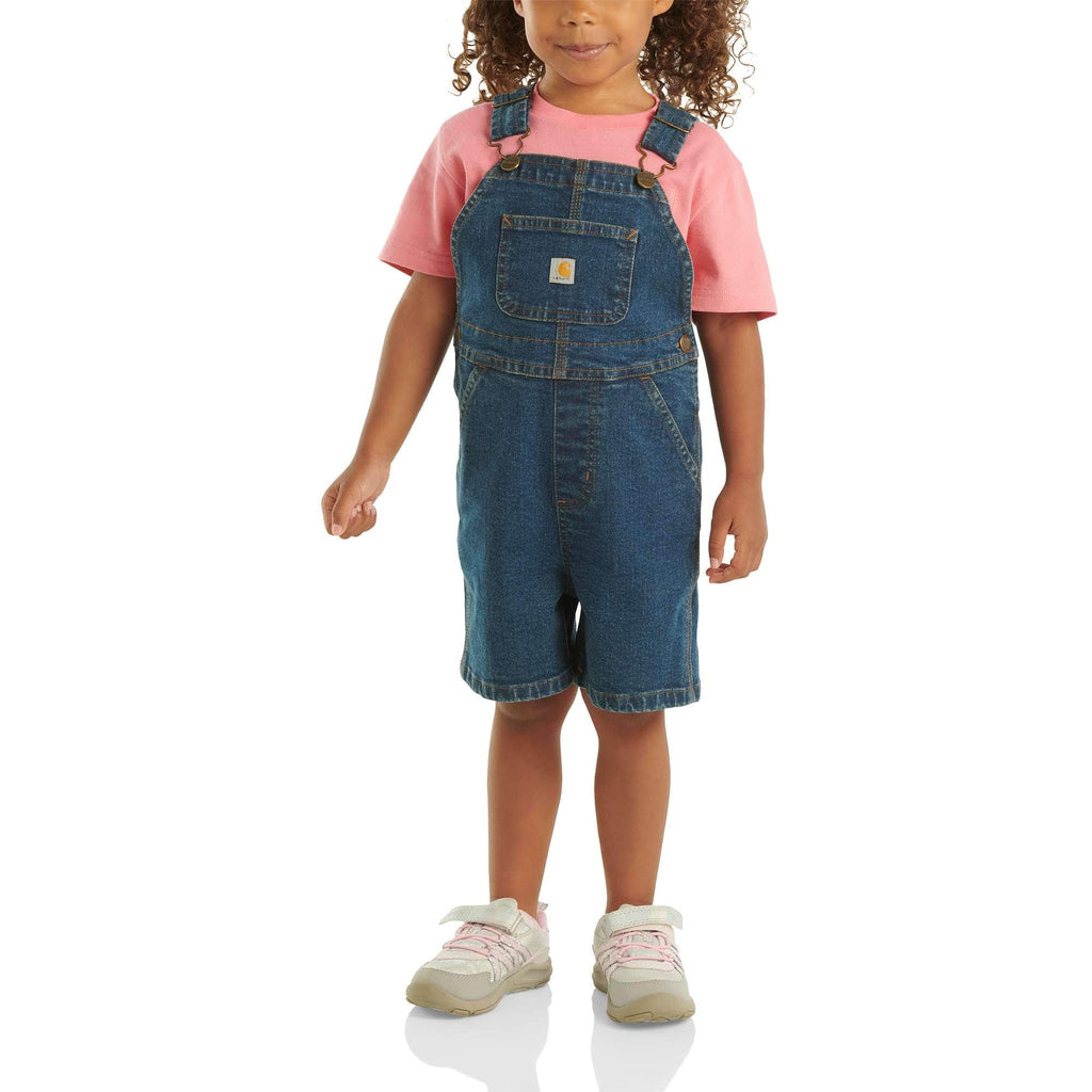 Kids' rugged flex® loose fit denim shortall (infant/toddler)