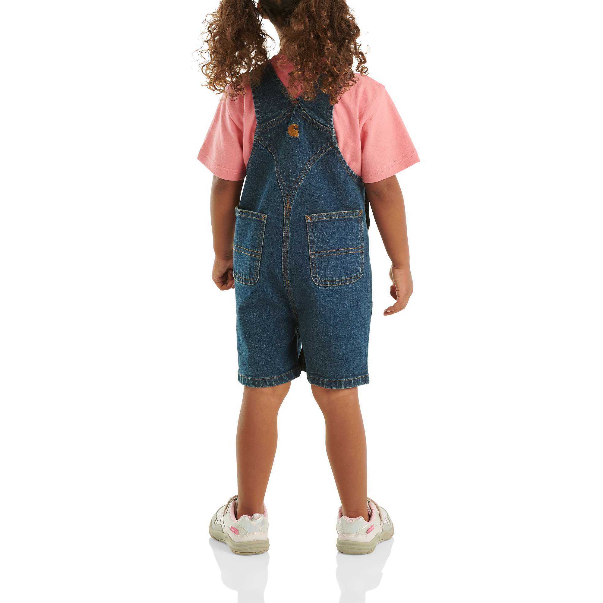 Kids' rugged flex® loose fit denim shortall (infant/toddler)