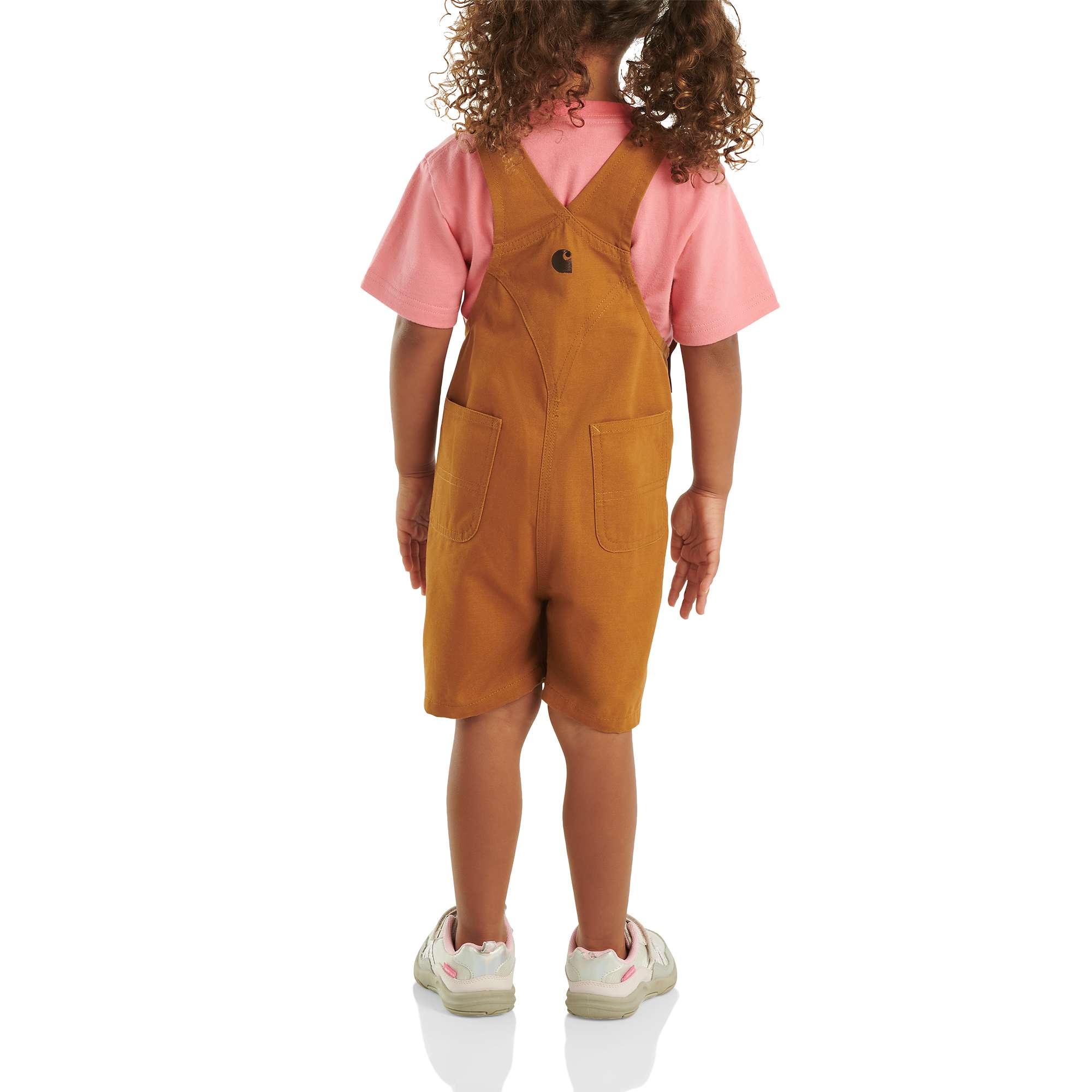 Kids' loose fit canvas shortall (baby/toddler)
