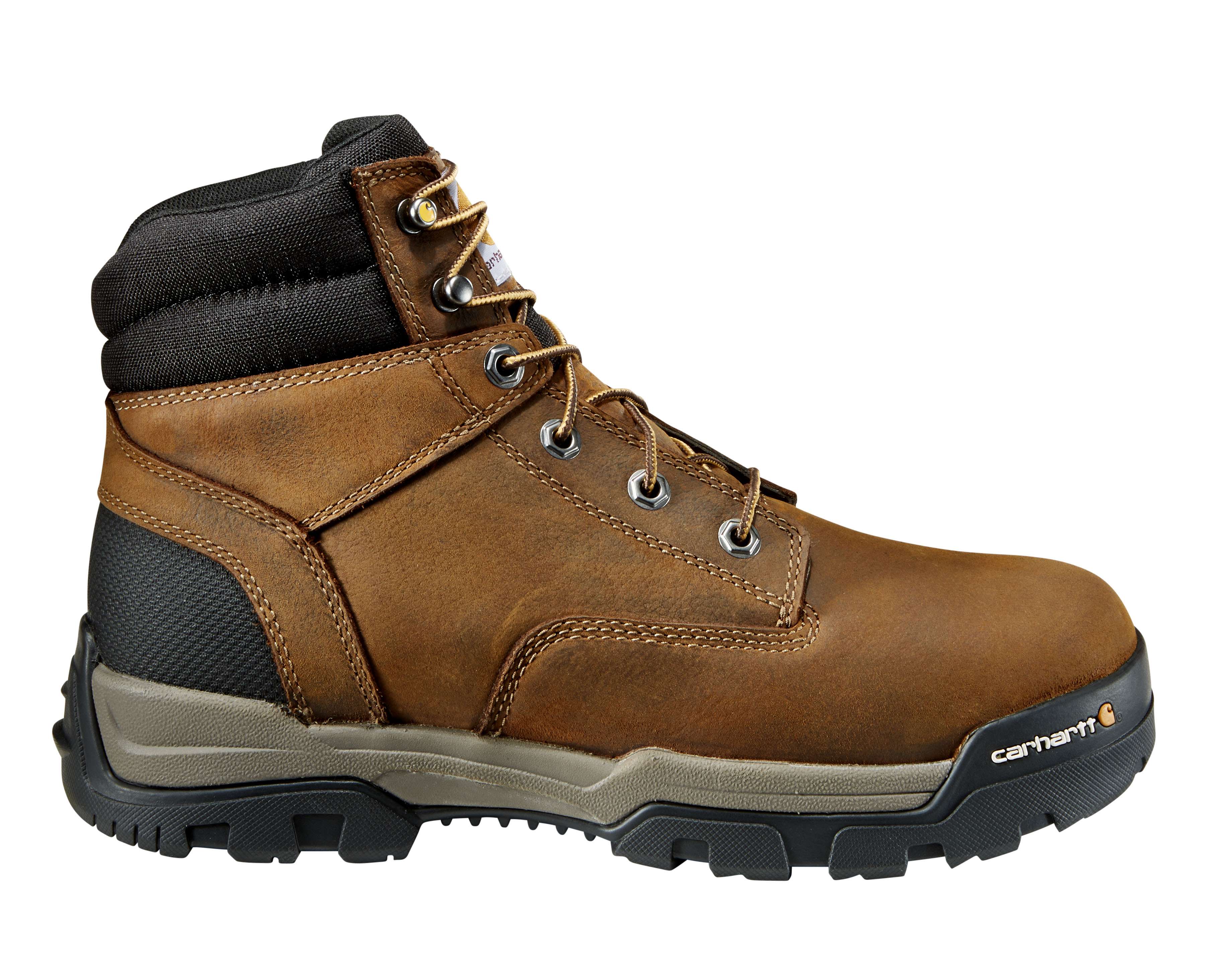 Ground force waterproof 6" composite toe work boot