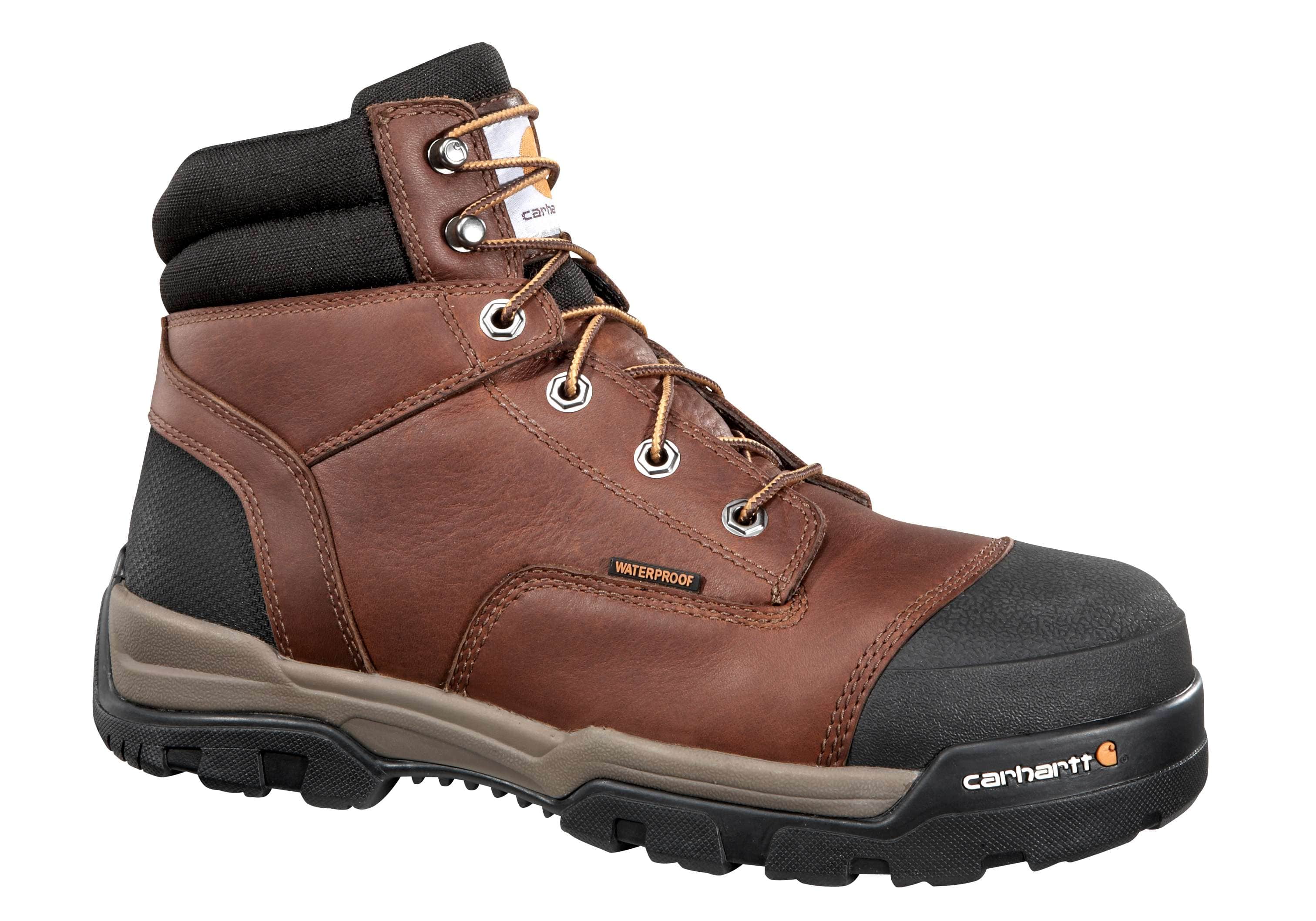 Ground force waterproof 6" composite toe work boot