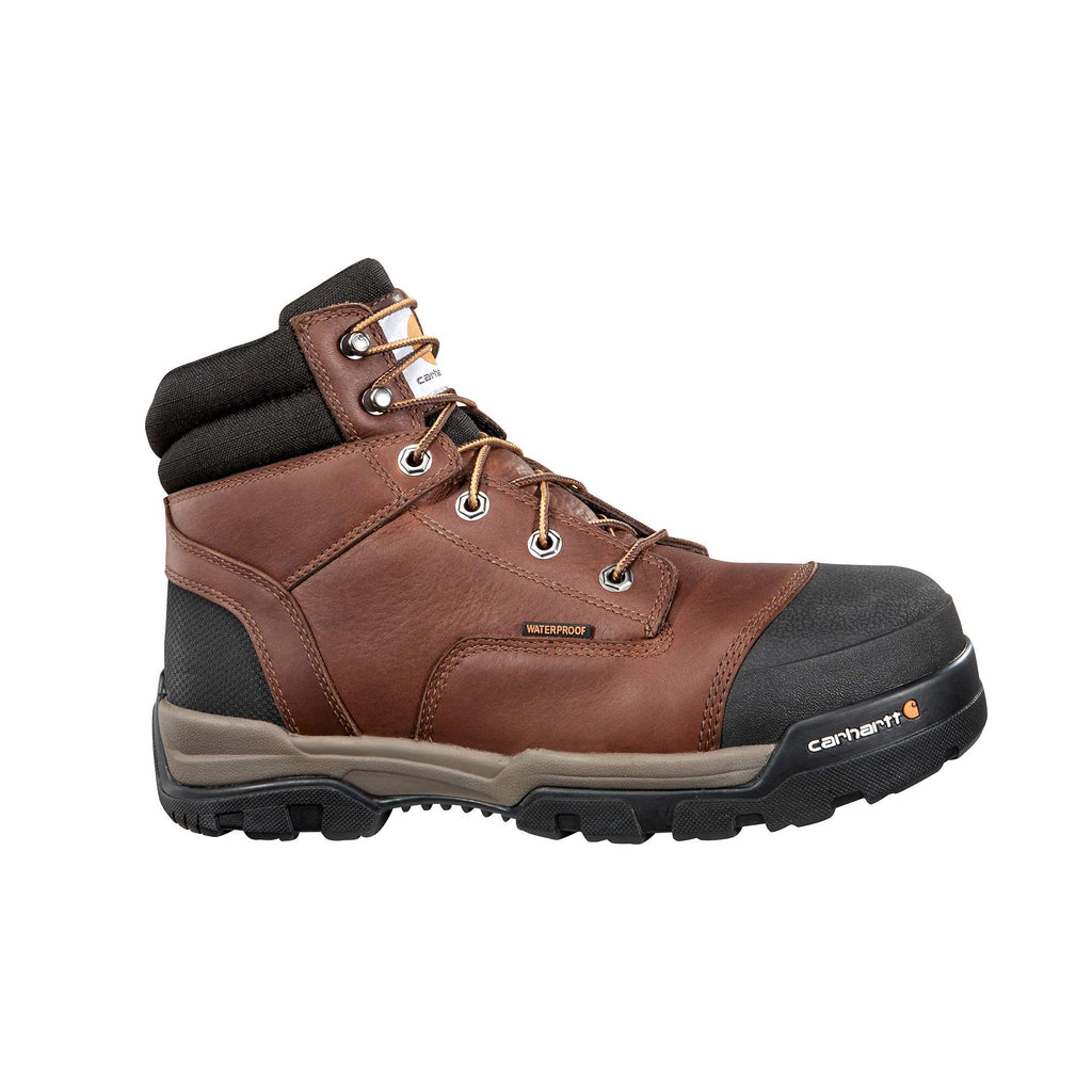 Ground force waterproof 6" composite toe work boot