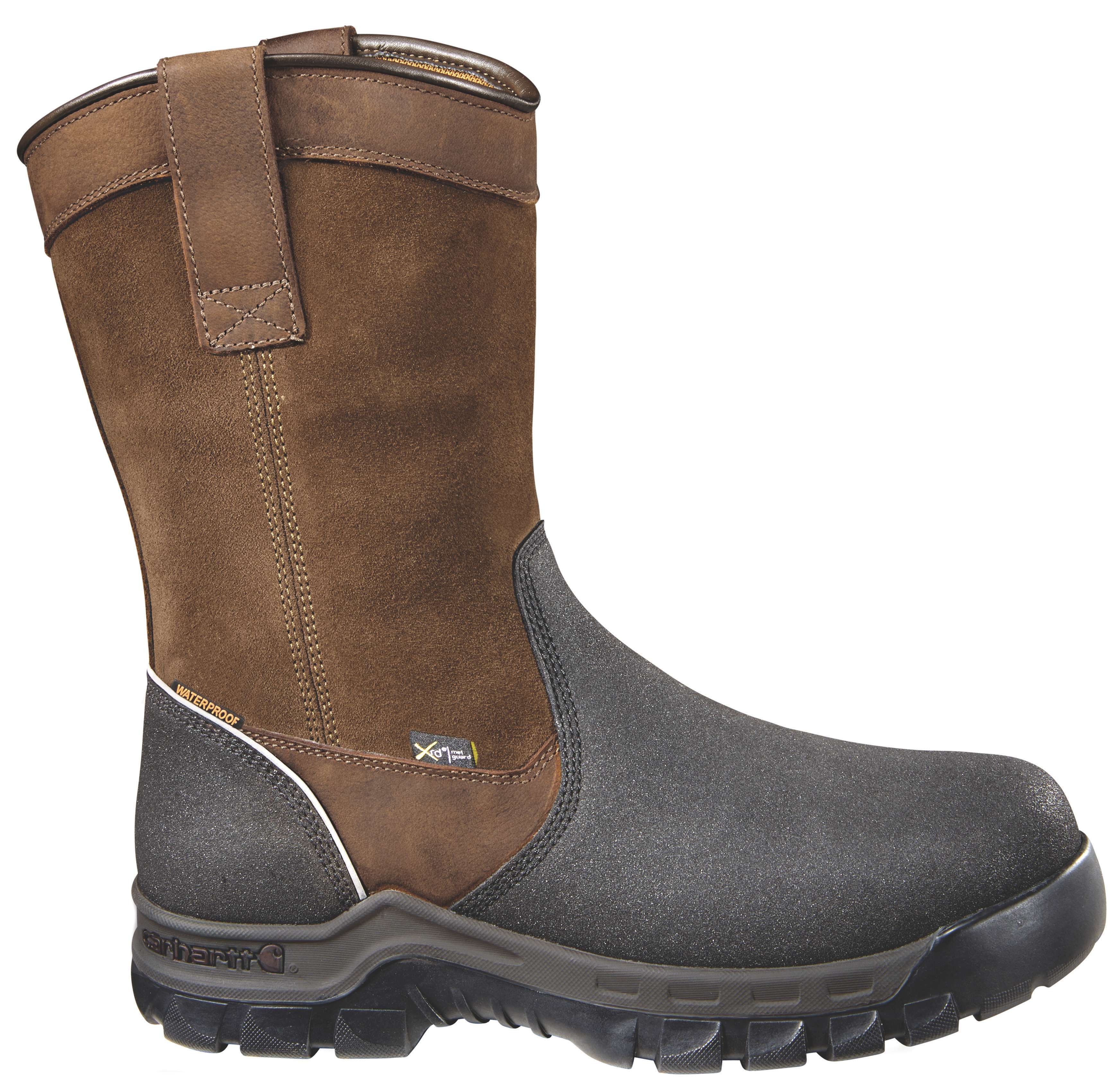 Rugged flex® waterproof met guard 11" composite toe wellington