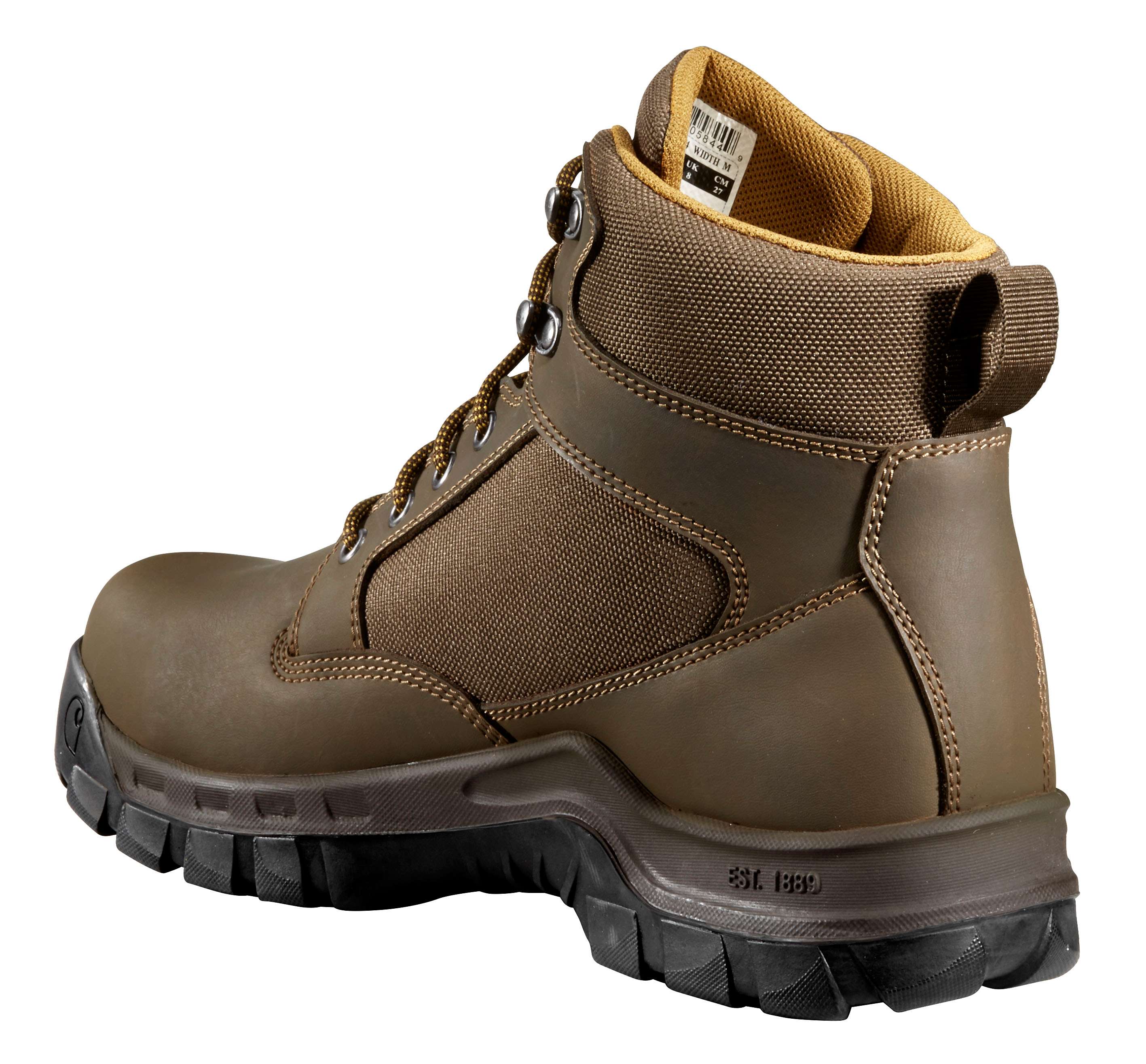 Rugged flex® 6" steel toe work boot
