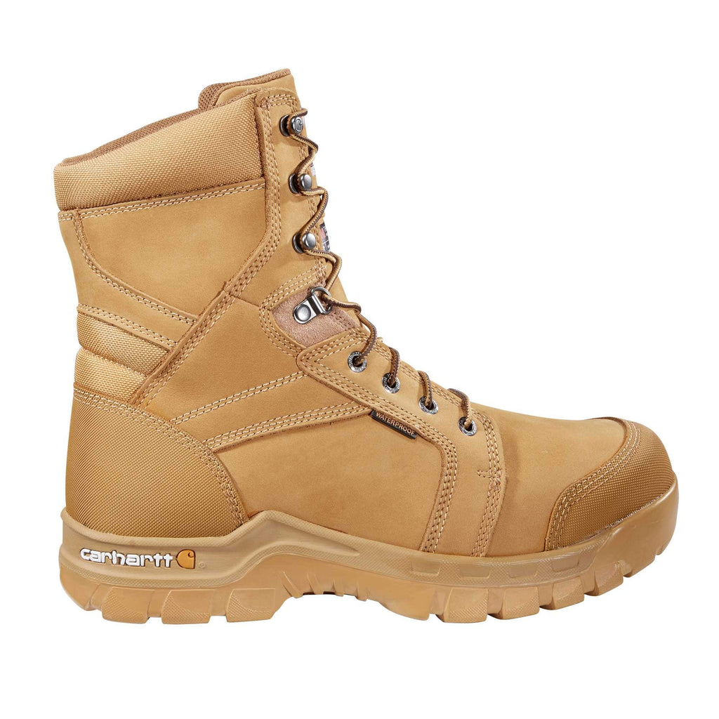 Rugged flex® waterproof insulated 8" soft toe work boot