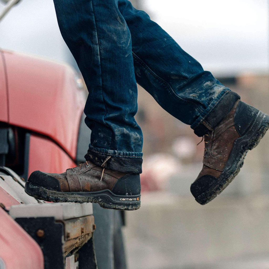 Rugged flex® waterproof insulated 8" composite toe work boot