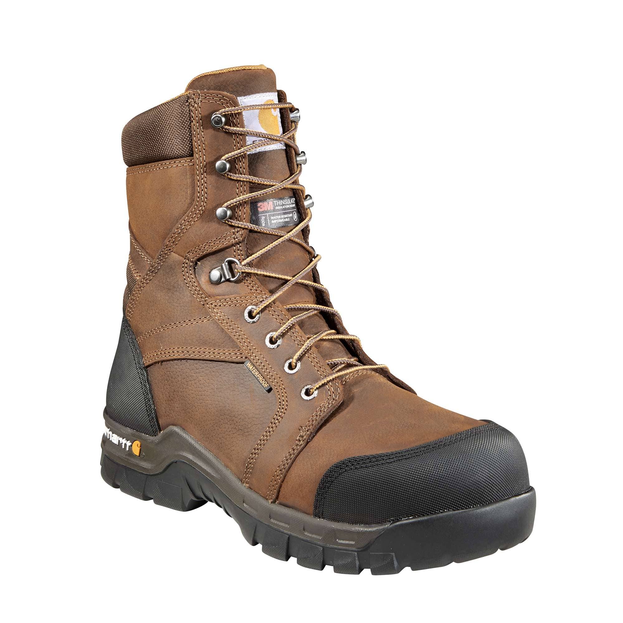 Rugged flex® waterproof insulated 8" composite toe work boot