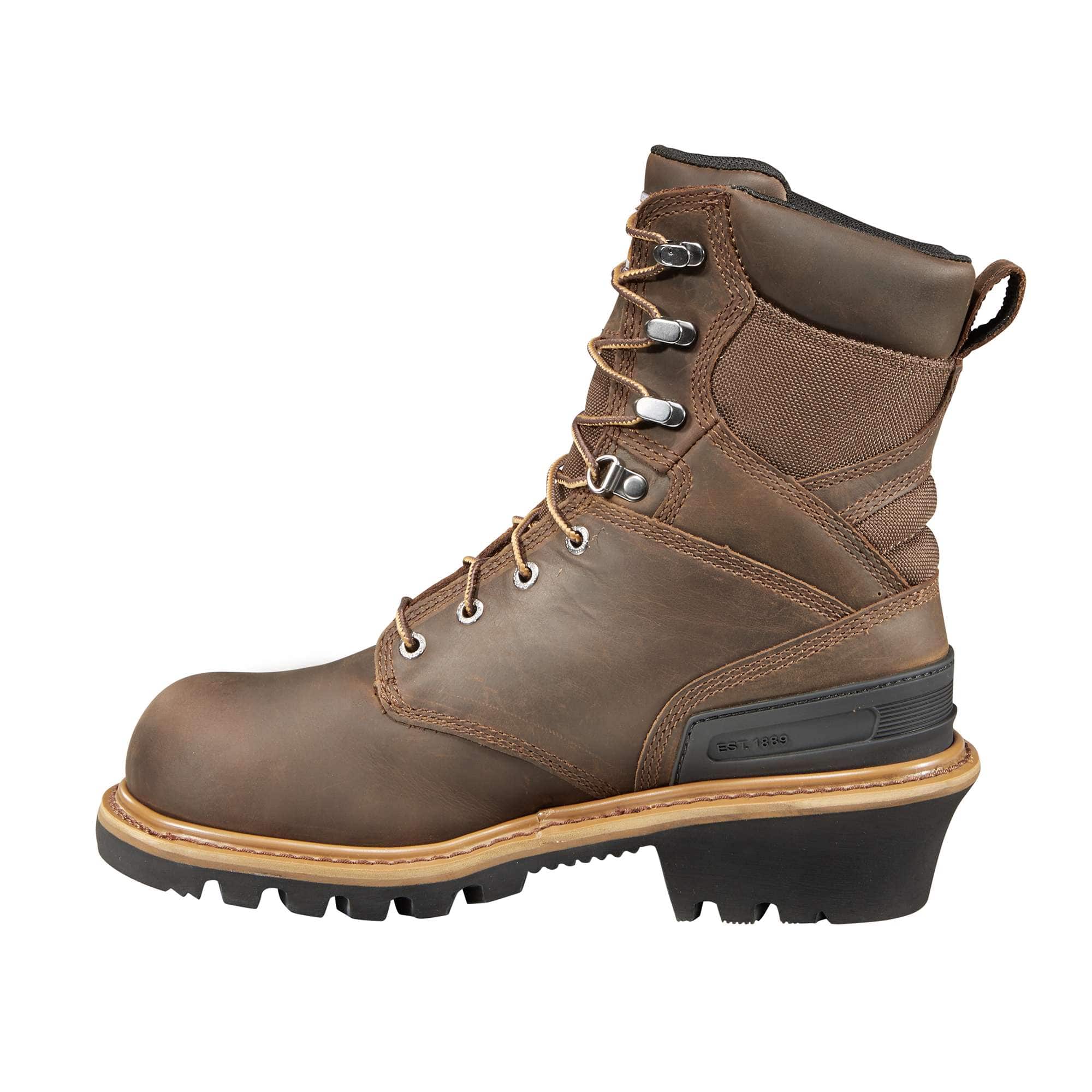 8" composite toe climbing boot