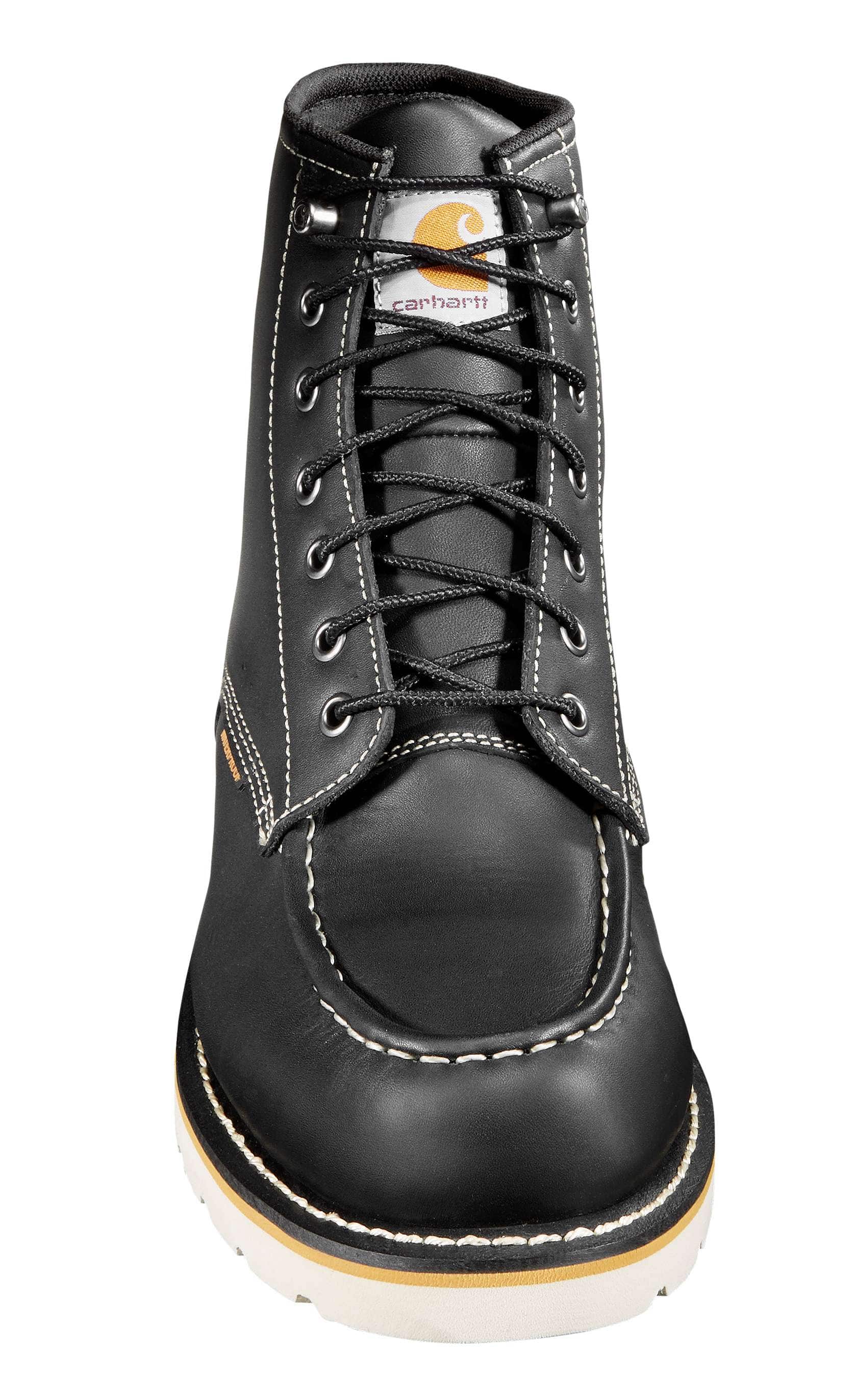 Waterproof 6" moc toe wedge boot